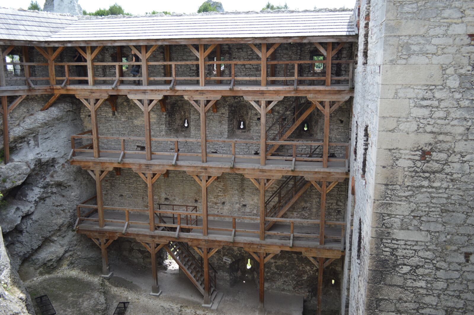 Nikon D3200 sample photo. Castle, poland, ogrodzieniec photography