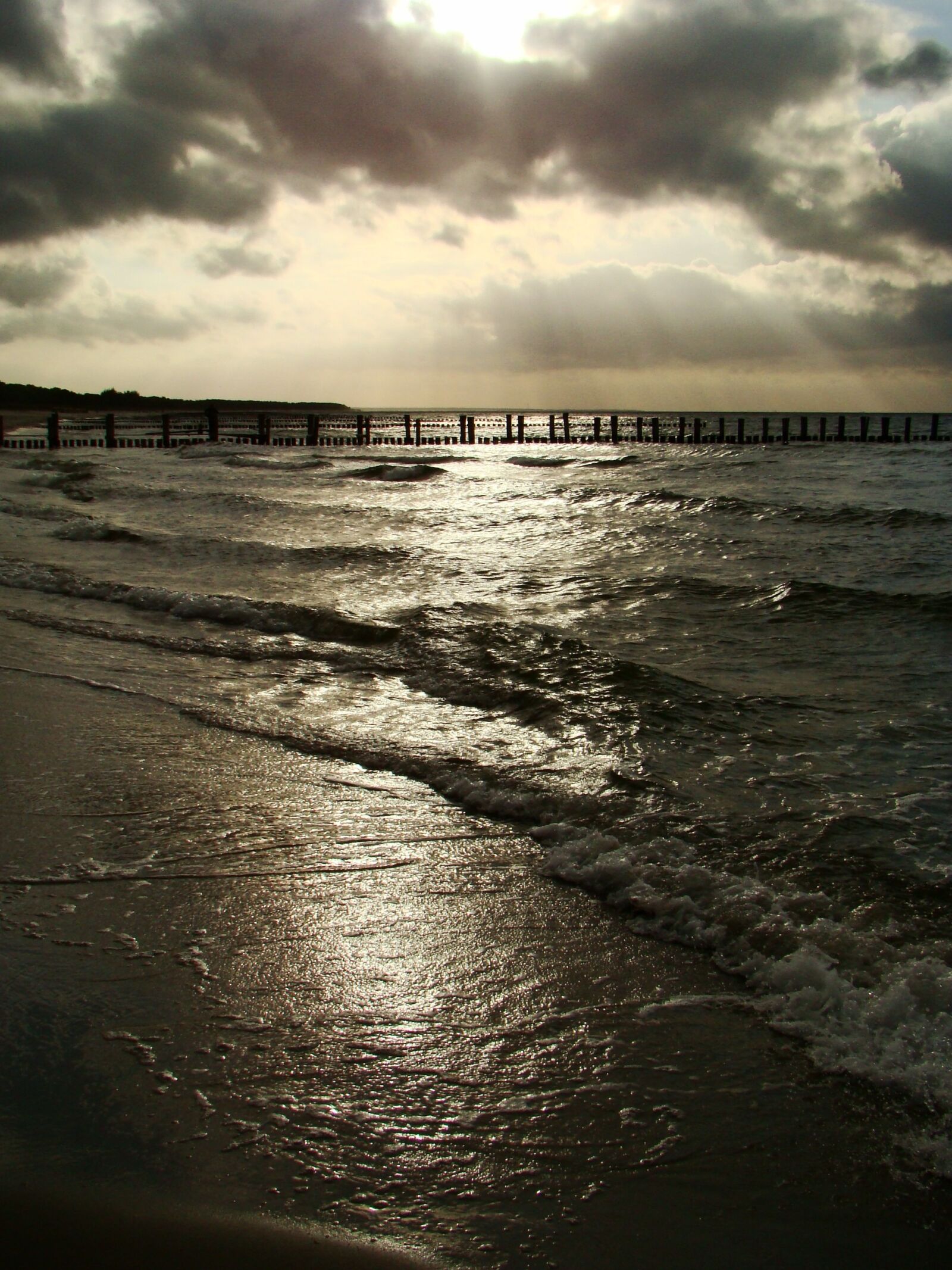 Sony DSC-H9 sample photo. Beach, baltic sea, sea photography