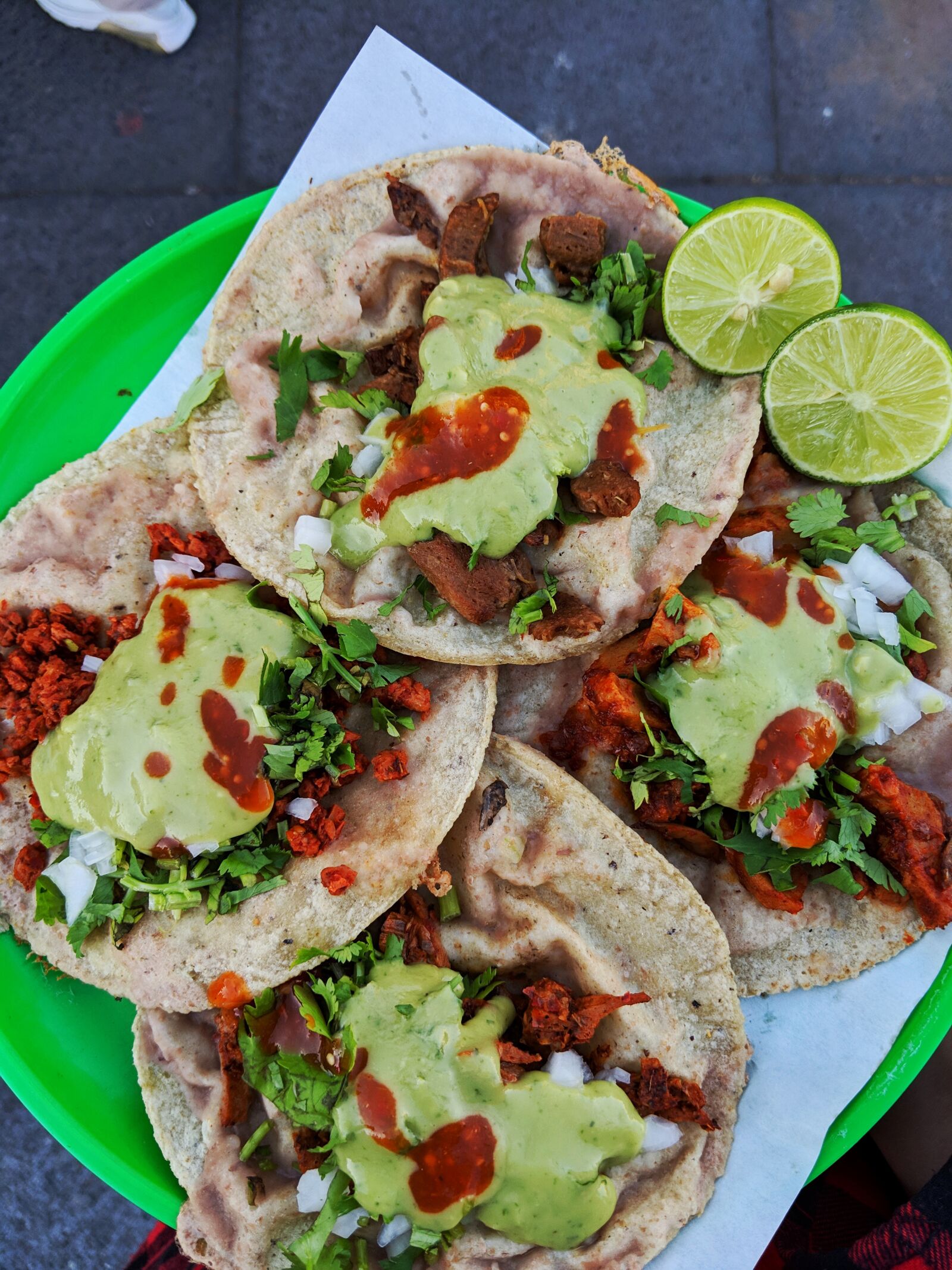 Google Pixel 3 sample photo. Food, tacos, vegan photography
