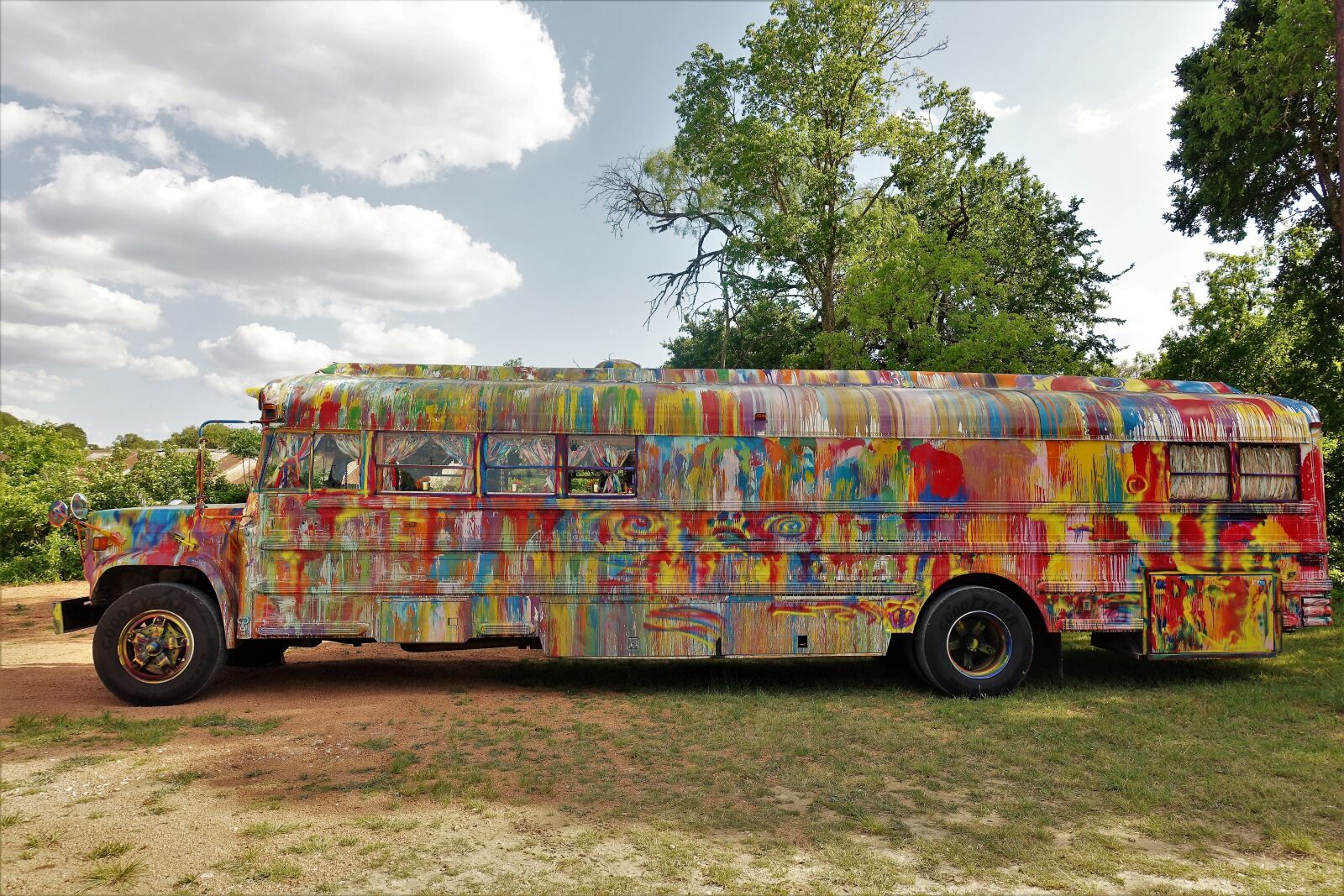 Sony Cyber-shot DSC-RX100 III sample photo. Colorful, school bus, vehicle photography