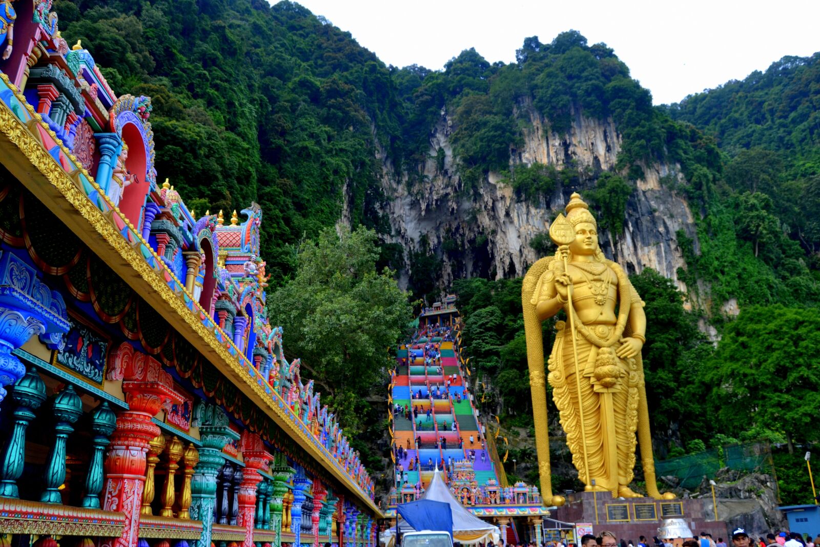 Nikon D3100 sample photo. Batu, caves, malaysia photography