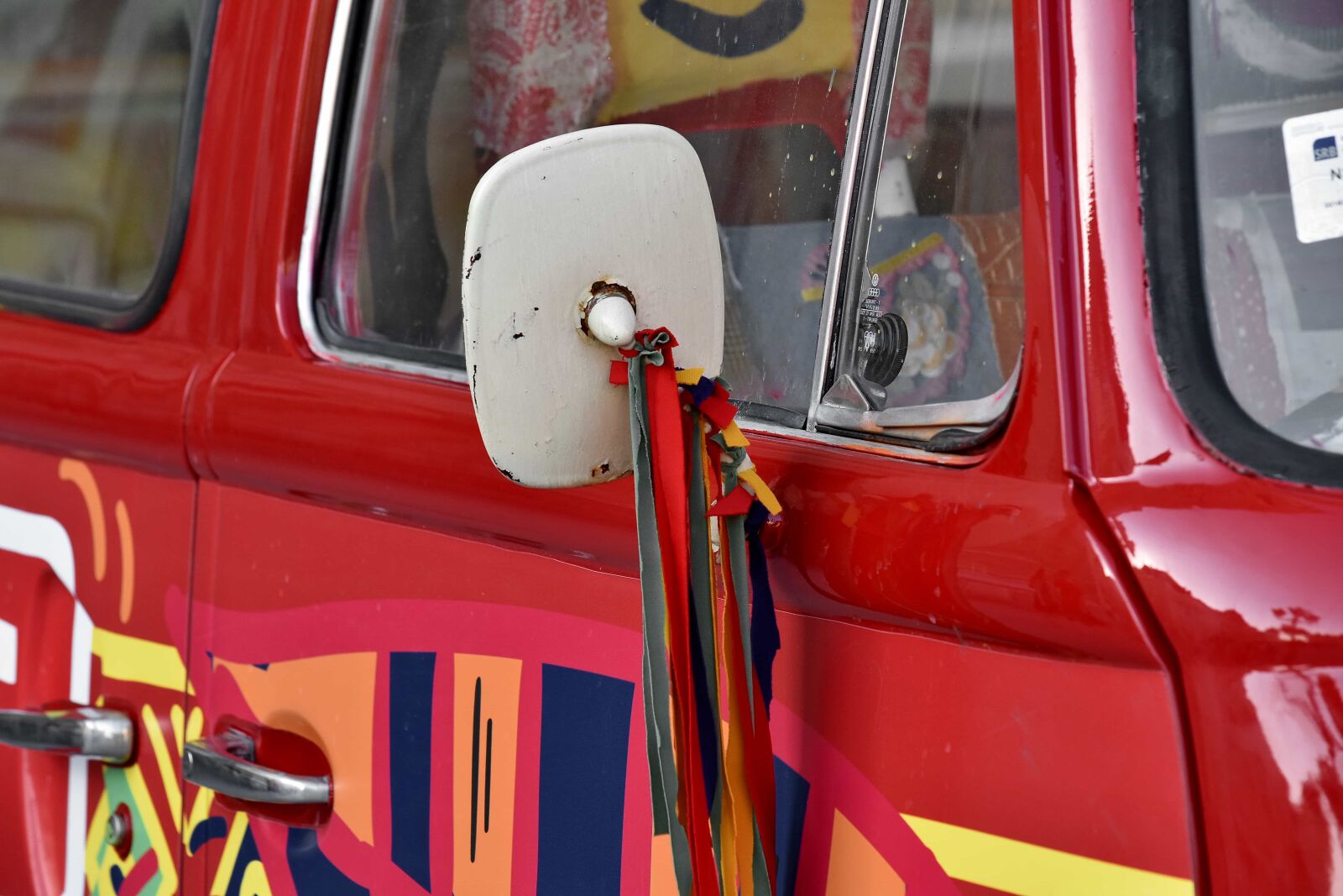 Nikon D5500 sample photo. Colourful, mirror, nostalgia, vehicle photography