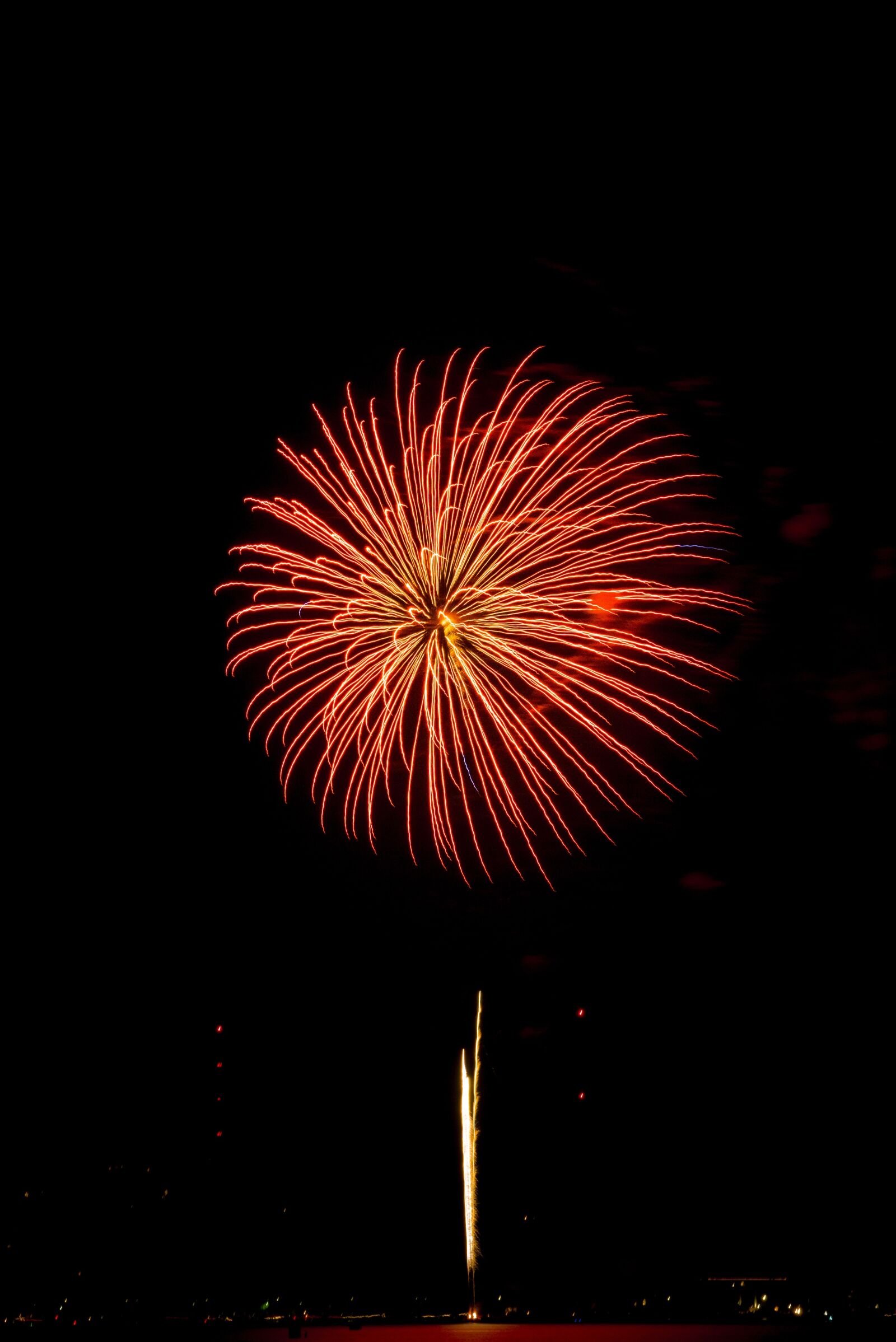 Nikon D810 sample photo. Fireworks, 4th of july photography