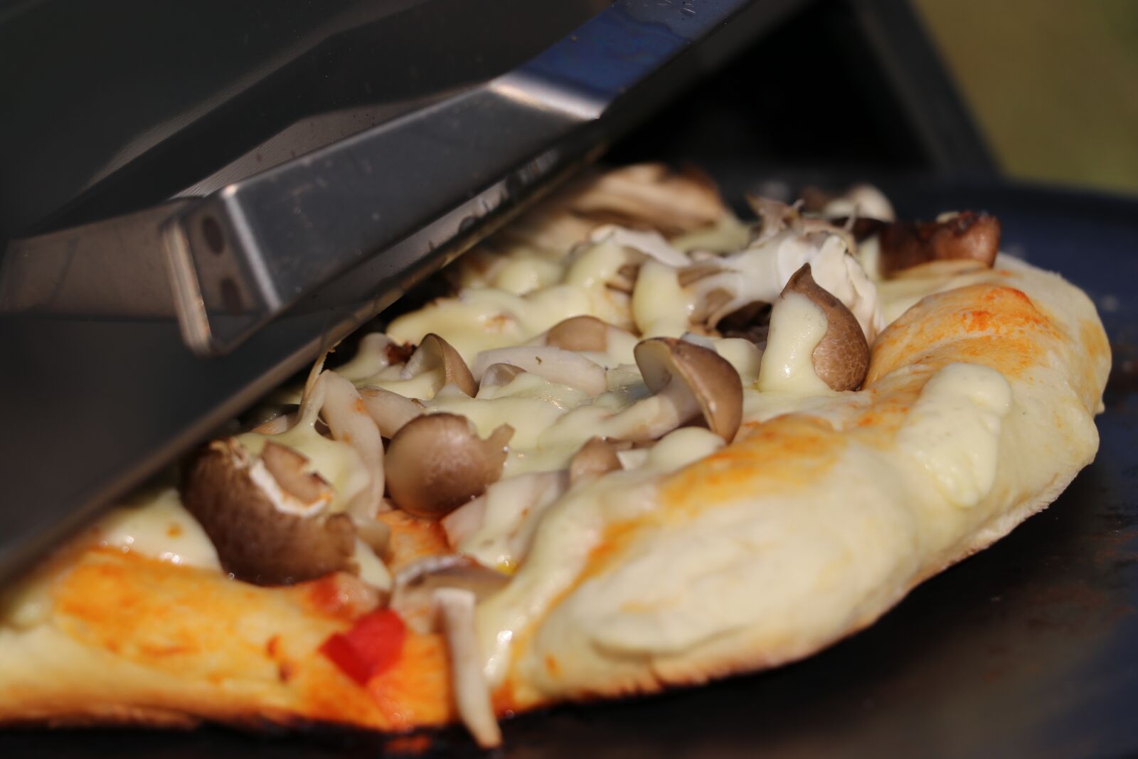 Canon EOS 80D sample photo. Pizza, barbecue, handmade photography