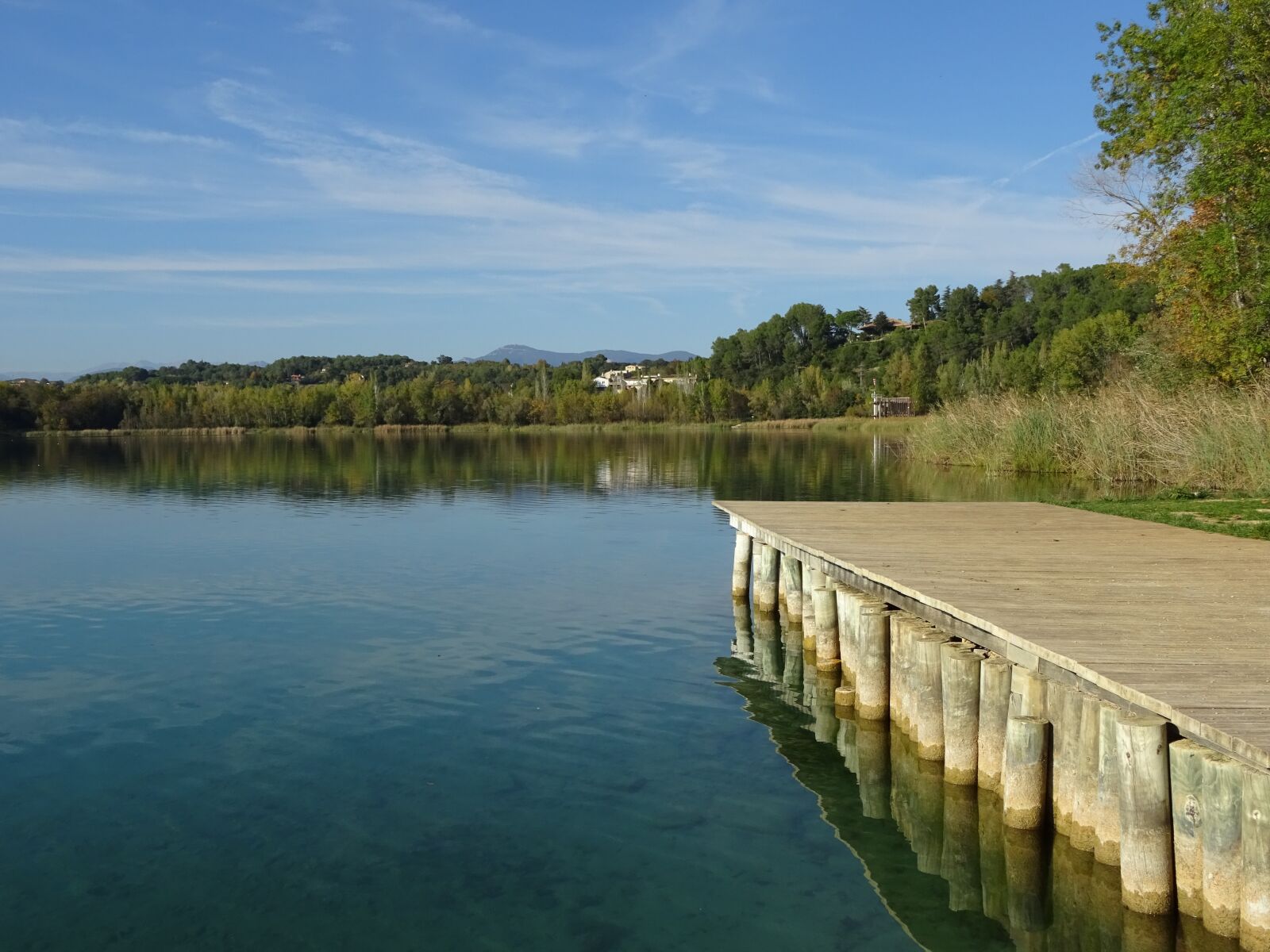 Sony DSC-HX60 sample photo. Lake, bañolas, banyoles photography