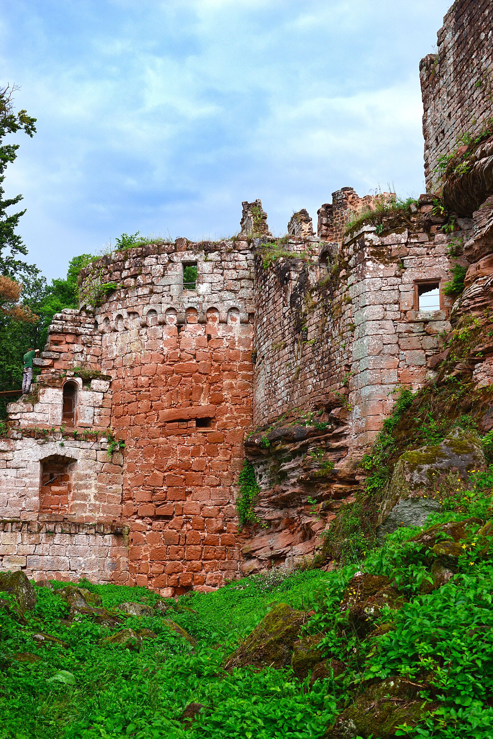 Sony SLT-A68 + Sony DT 35mm F1.8 SAM sample photo. Castle, ruin, france photography