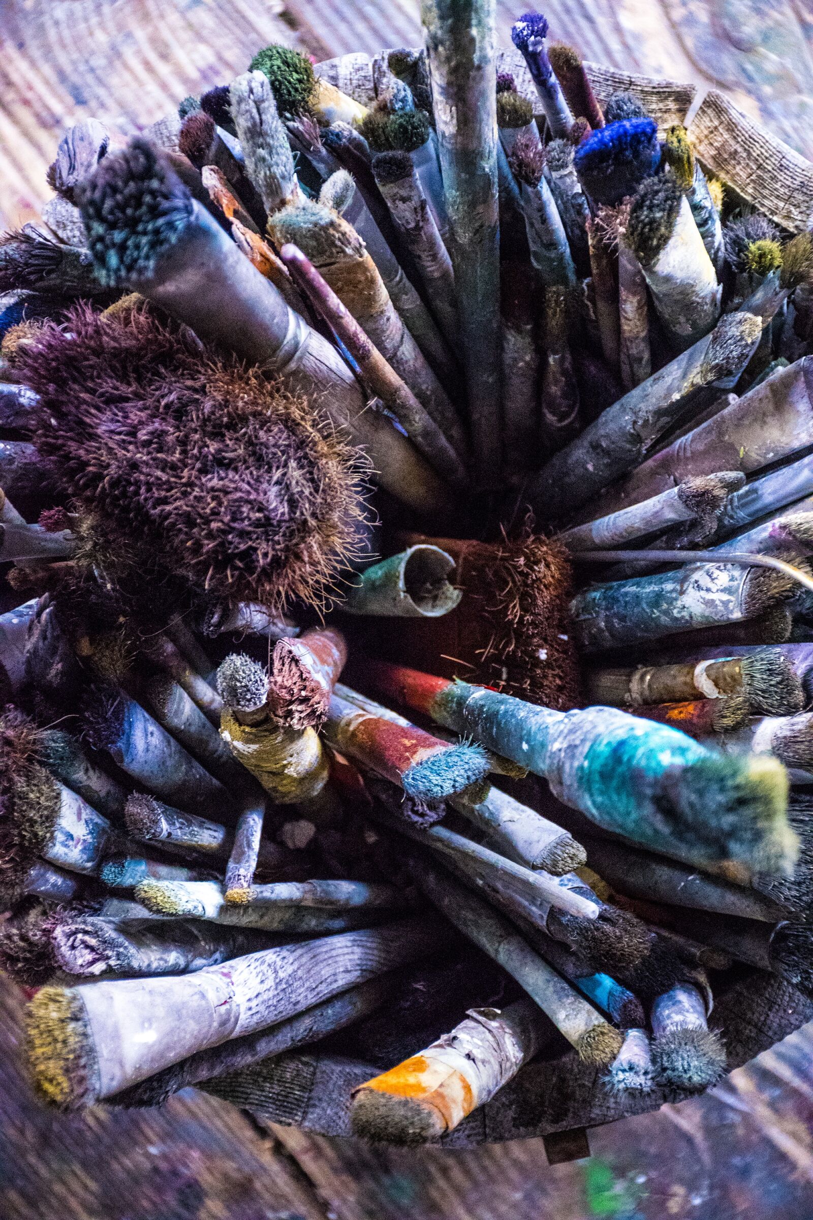 Nikon D5300 sample photo. Mardi gras, paint, brush photography