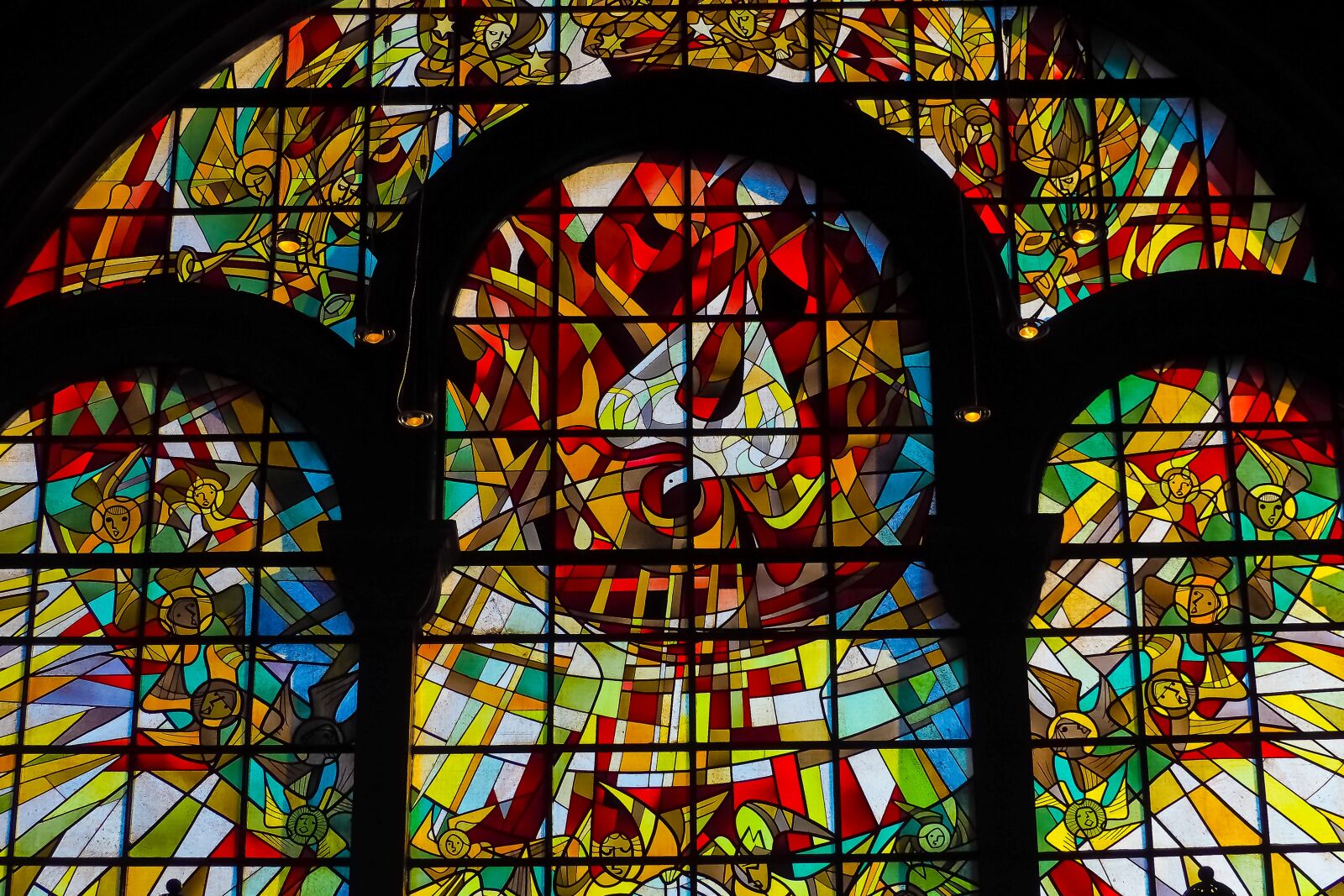 Olympus OM-D E-M10 sample photo. Church, church window, window photography