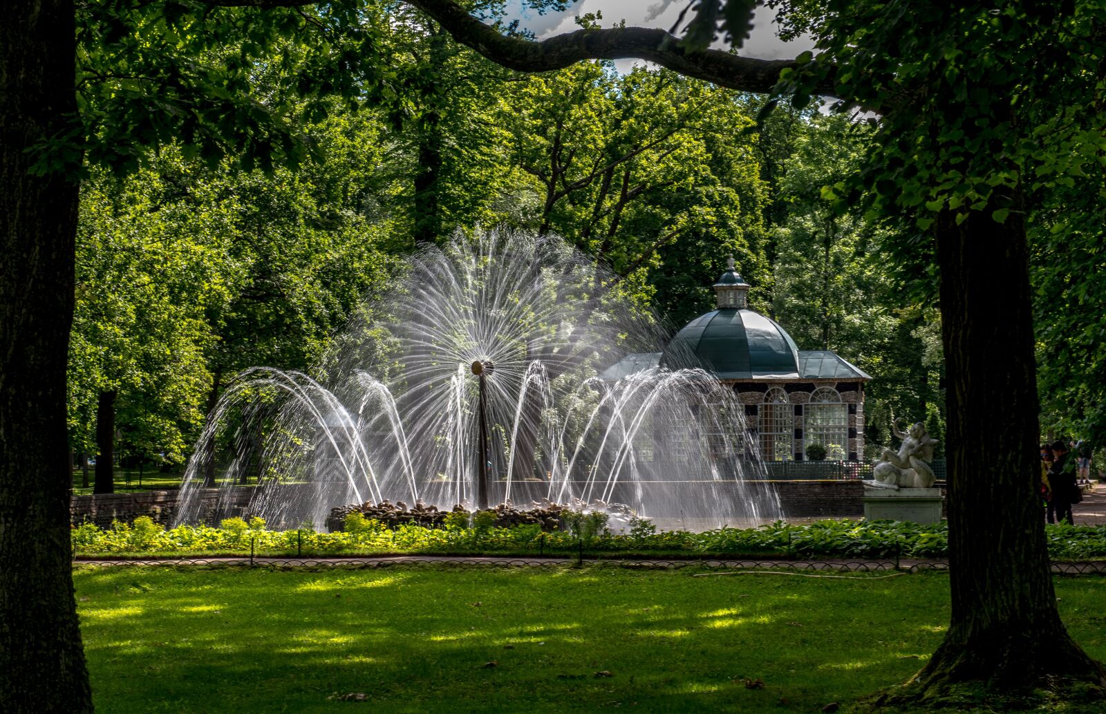 Nikon D810 sample photo. Spirngbrunnen, water, sun photography