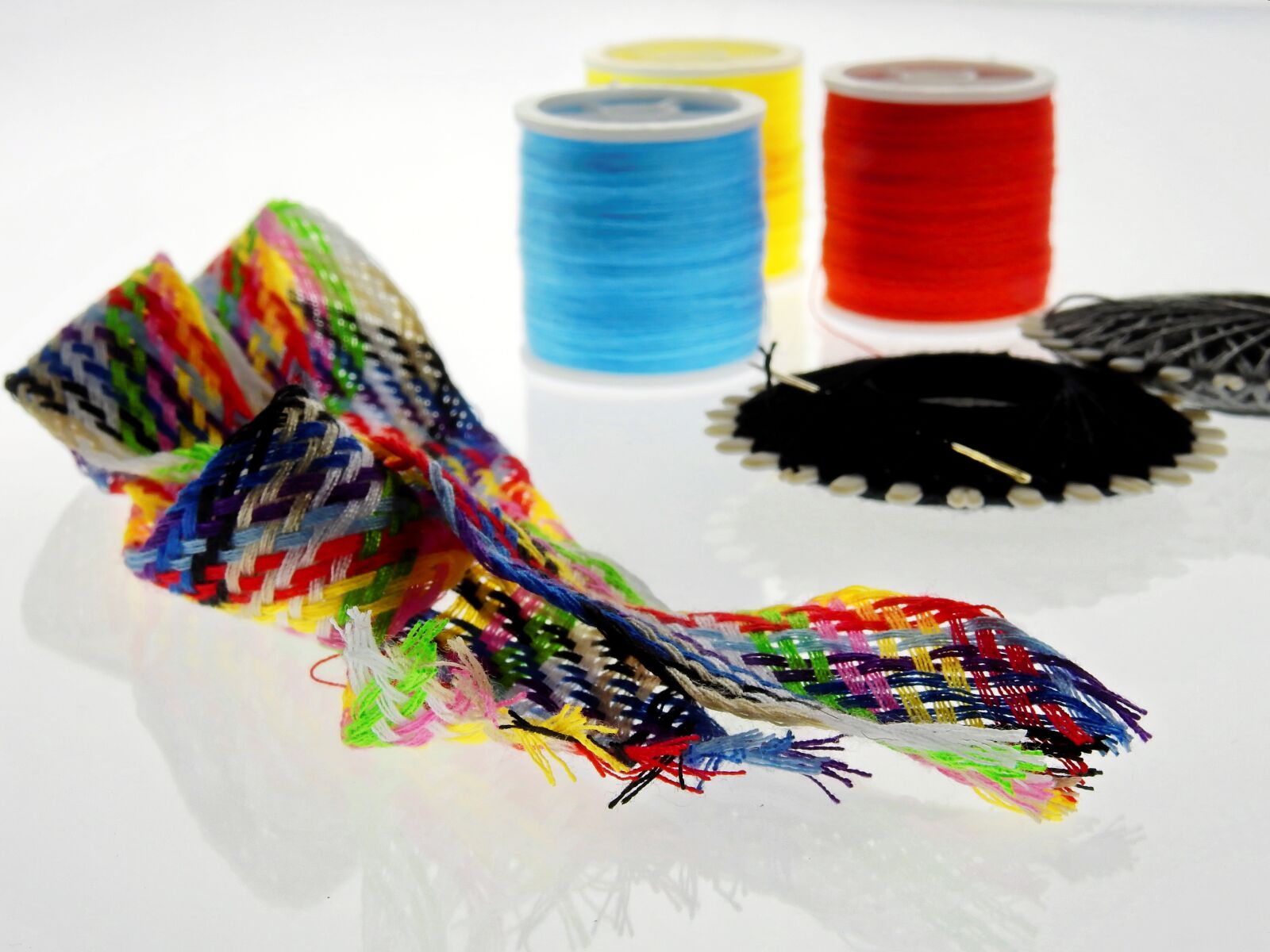 Nikon Coolpix P900 sample photo. Yarn, thread, sew photography