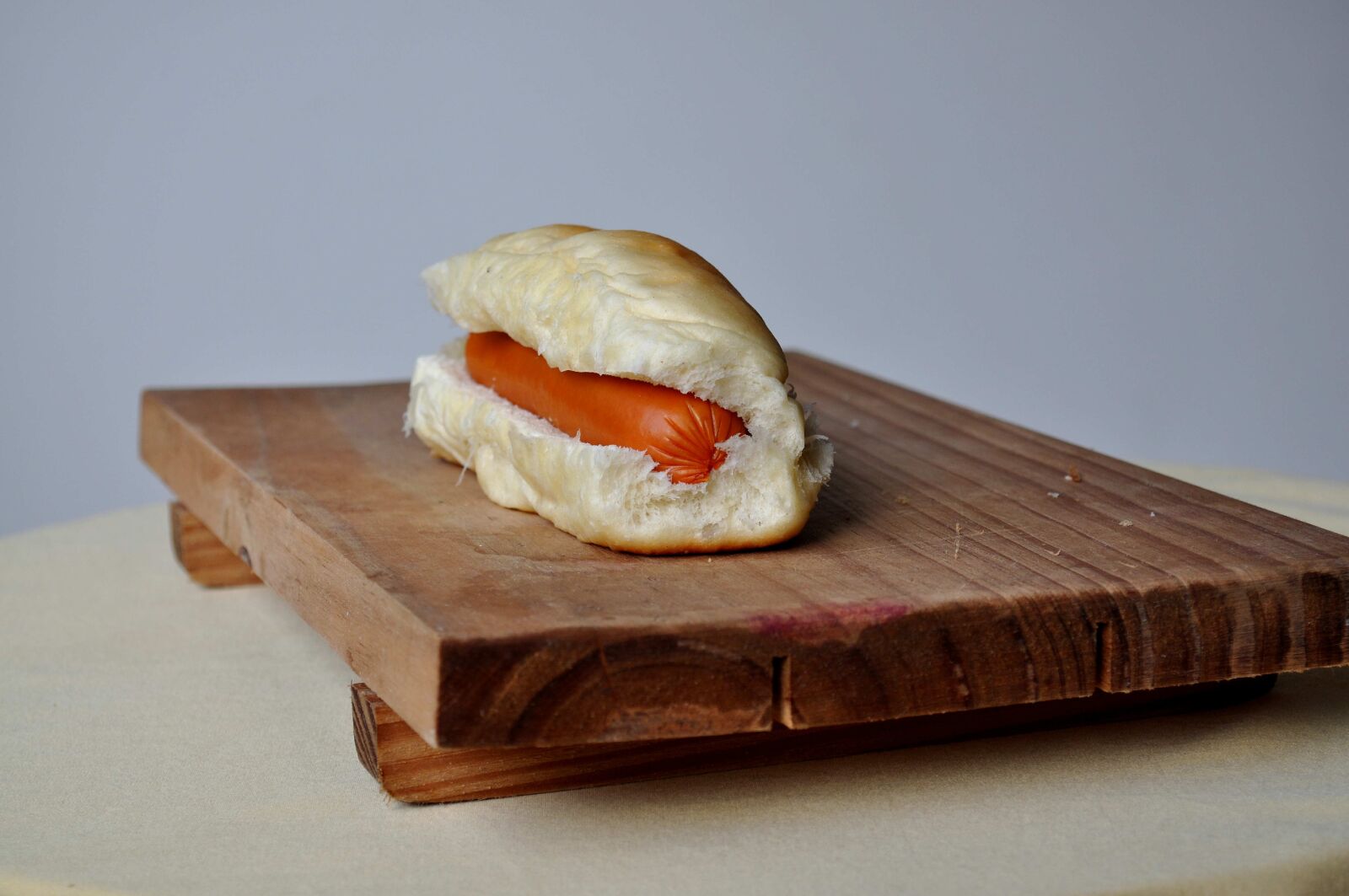 Nikon D5000 sample photo. Up-close, sandwich, sausage photography