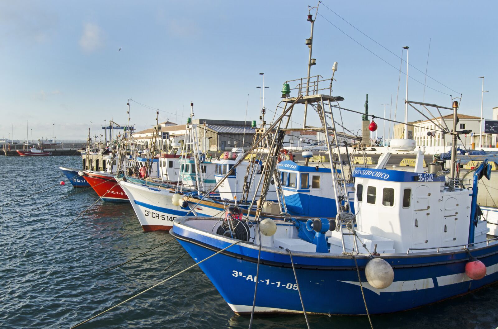 Nikon D5100 sample photo. Fishing boats, spain, harbor photography