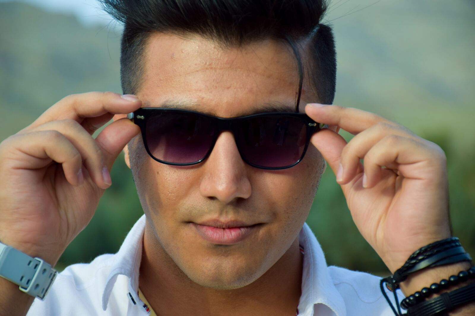 Nikon D5300 sample photo. Portrait, adult, eyewear photography
