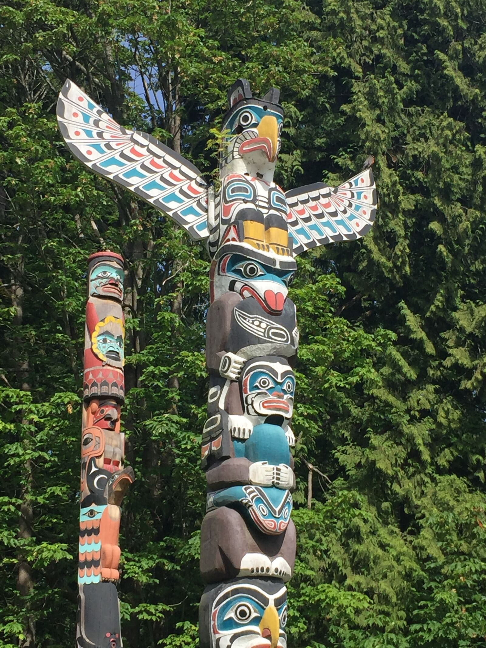 Apple iPhone 6 sample photo. Totem pole, story pole photography