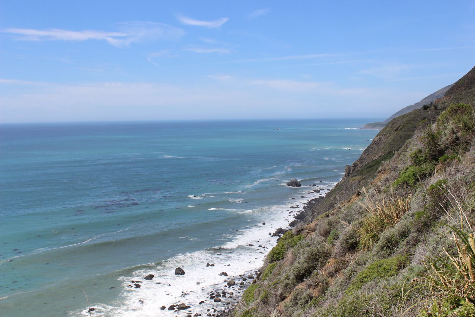 Canon EOS 600D (Rebel EOS T3i / EOS Kiss X5) sample photo. California, coast line, ocean photography