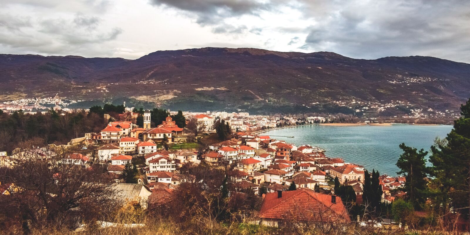 Nikon D3300 sample photo. Ohrid, north macedonia, town photography