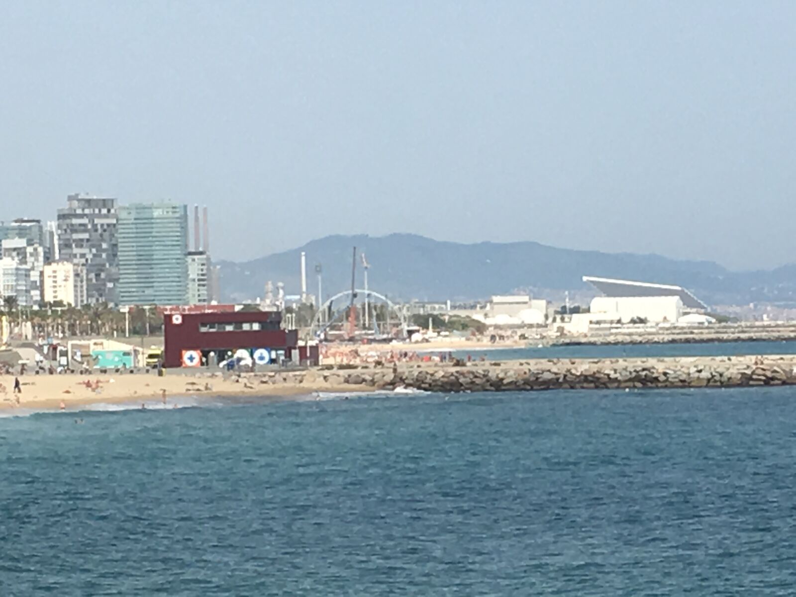 Apple iPhone 6s sample photo. Spain, barcelona, beach photography