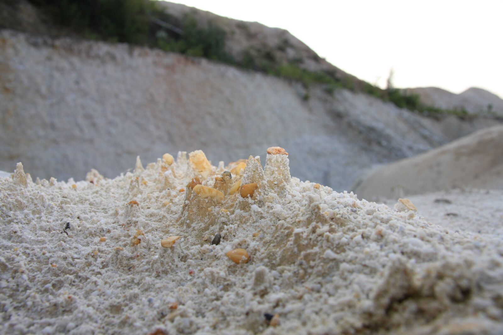Canon EOS 40D sample photo. Kaolin, sand, stones photography