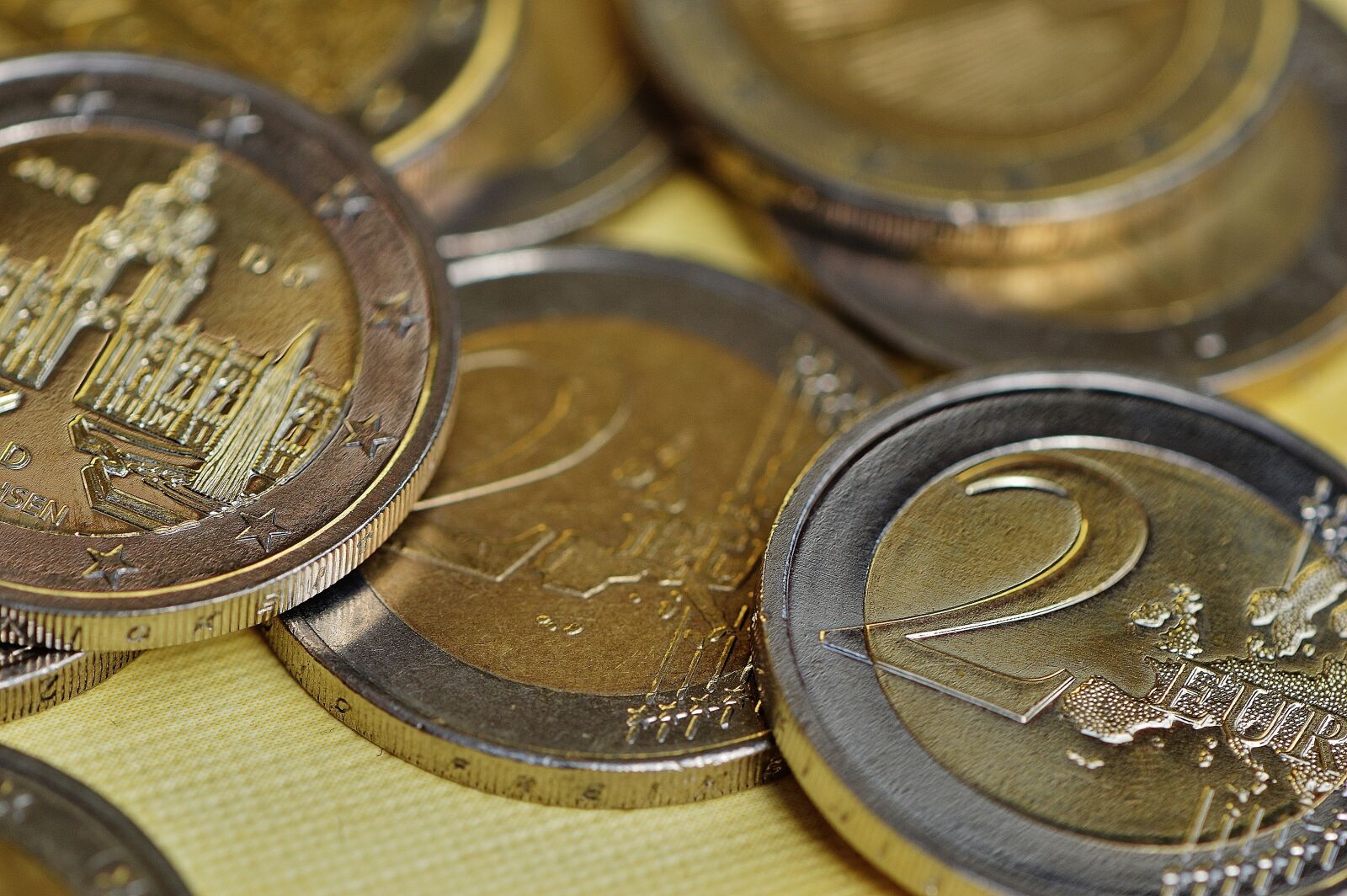 Nikon D3200 sample photo. Money, coins, euro photography
