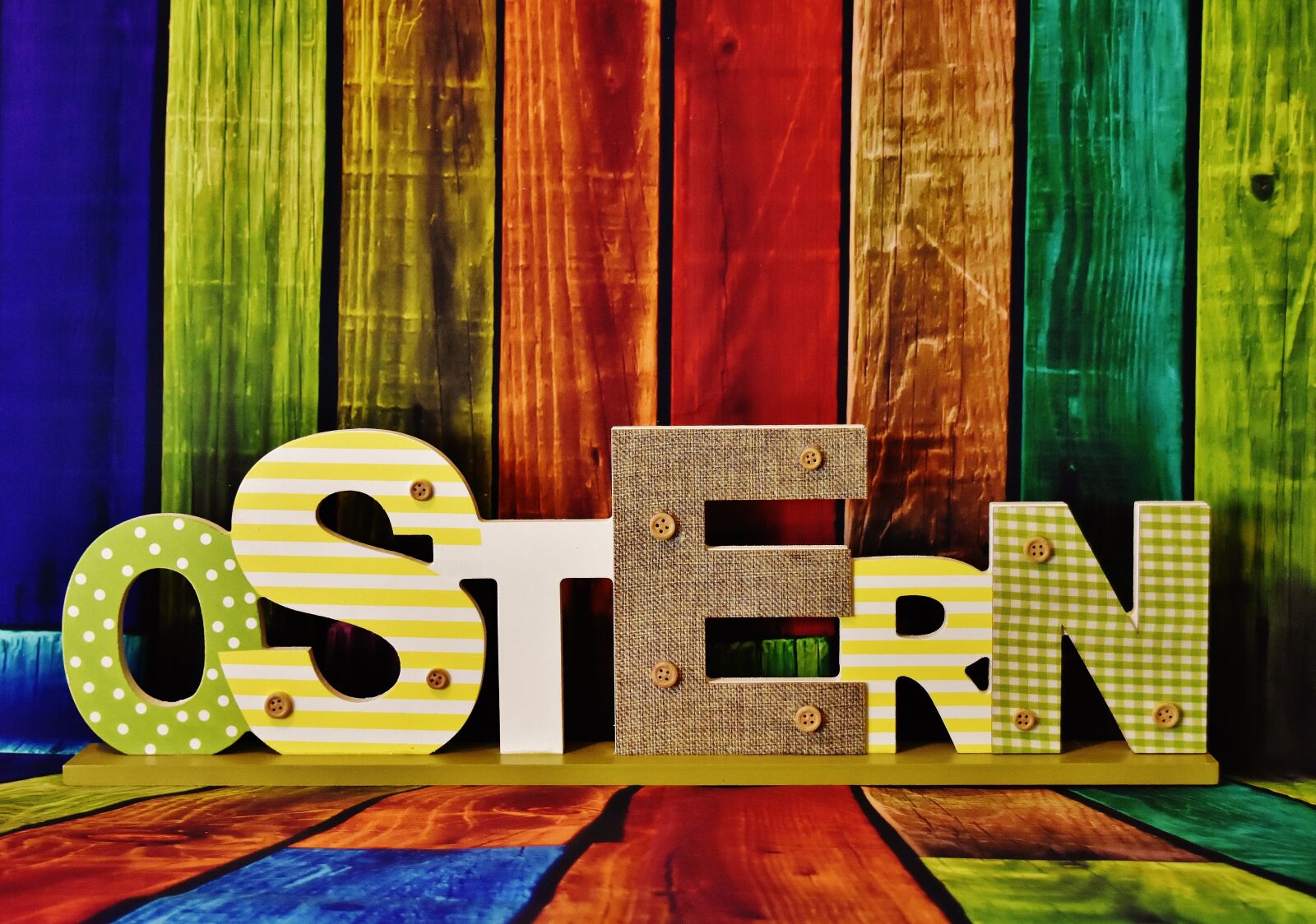Nikon D7200 sample photo. Easter, letters, colorful photography