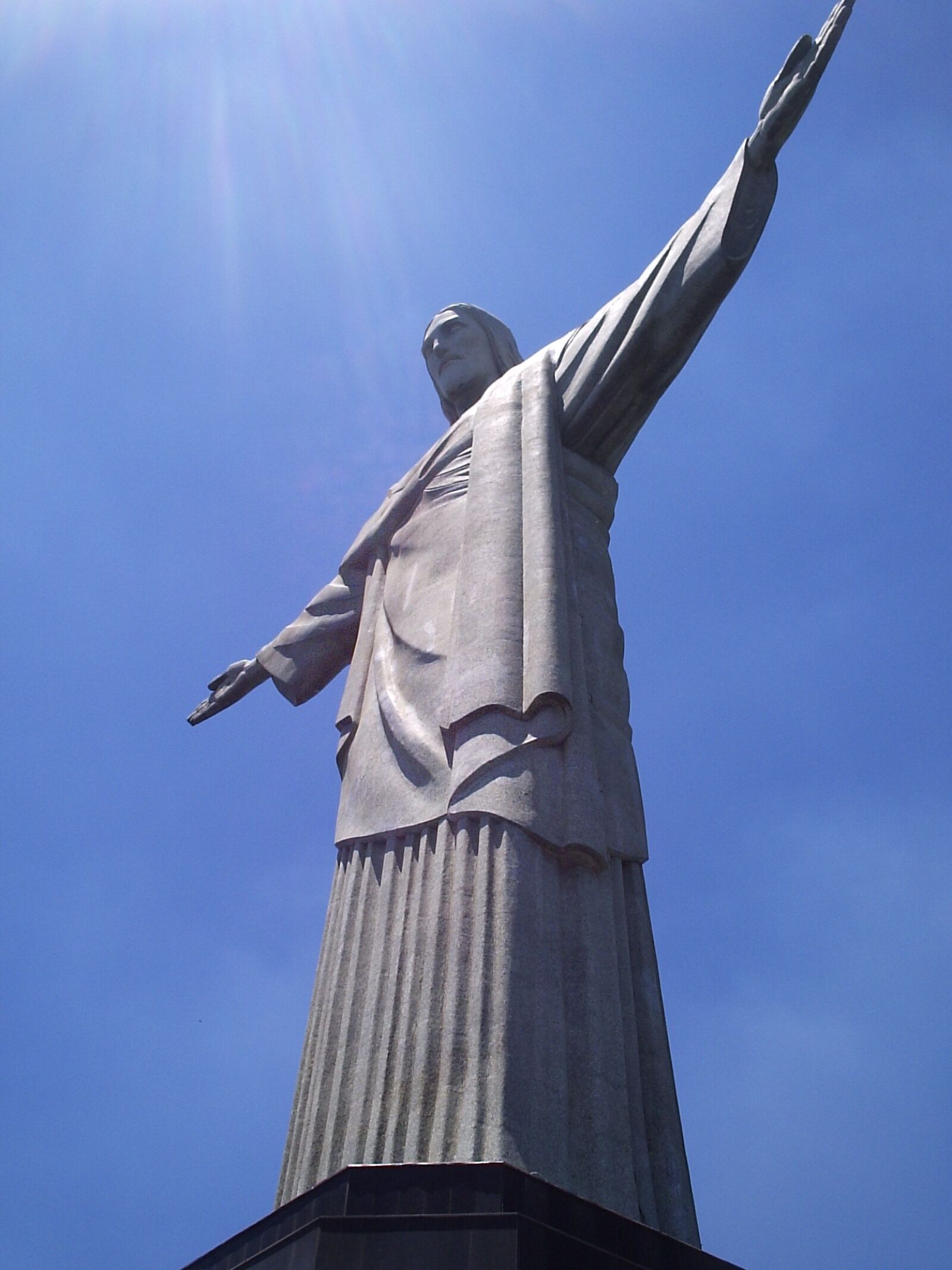 Olympus C160,D395 sample photo. Christ the redeemer, rio photography