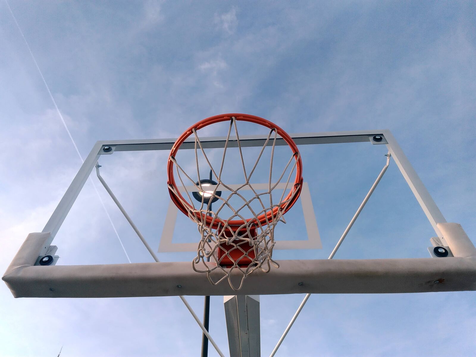 Lenovo S60-A sample photo. Basketball court, blue sky photography