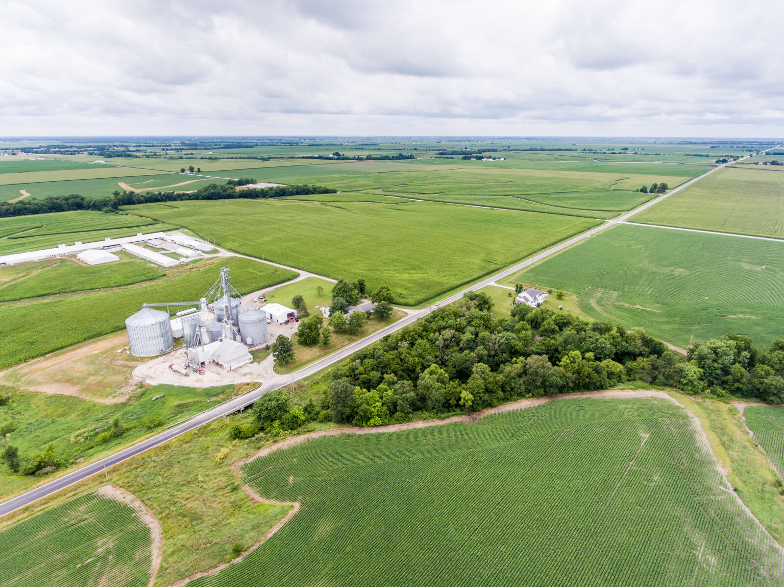 DJI FC330 sample photo. Aerial, aerial, farm, aerial photography