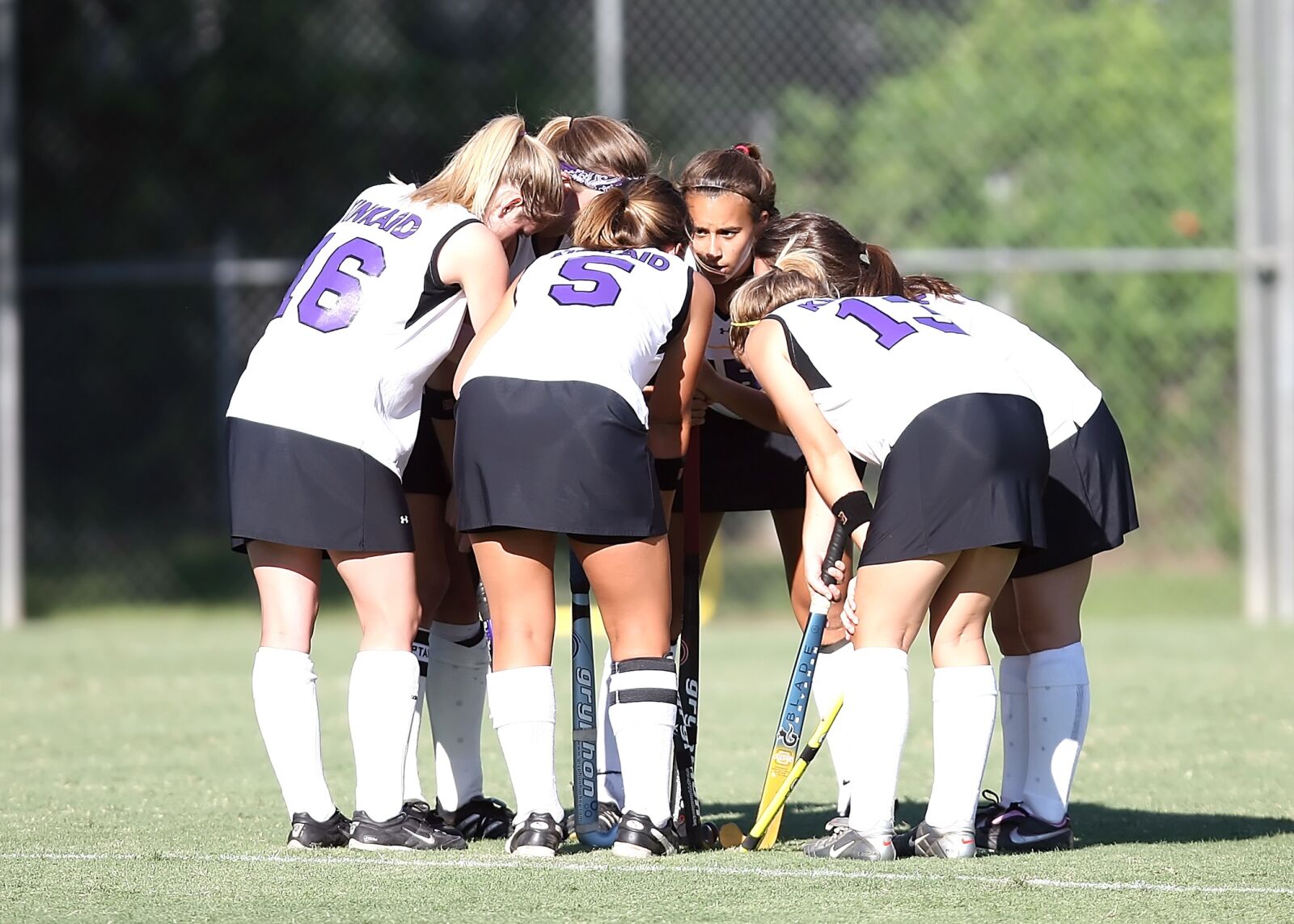 Canon EOS 20D sample photo. Field hockey, team, girls photography