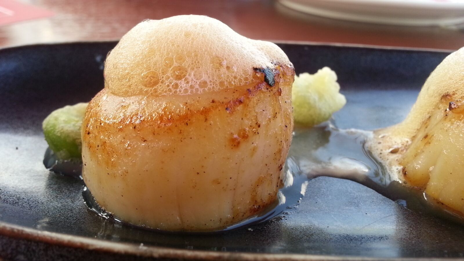 Samsung Galaxy S3 sample photo. Scallops, food, singapore photography