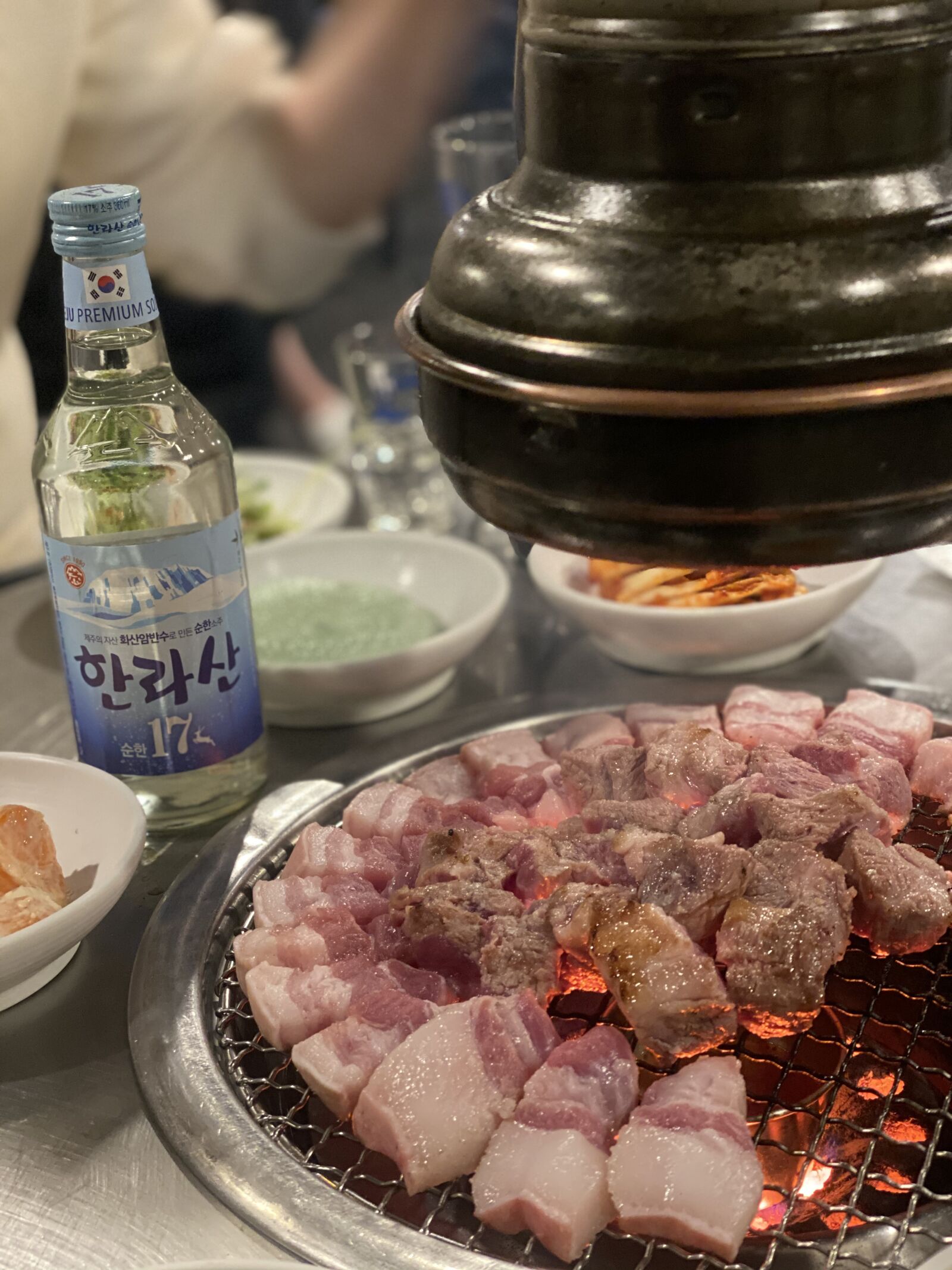 iPhone 11 Pro back dual camera 6mm f/2 sample photo. Meat, pork, barbecues photography