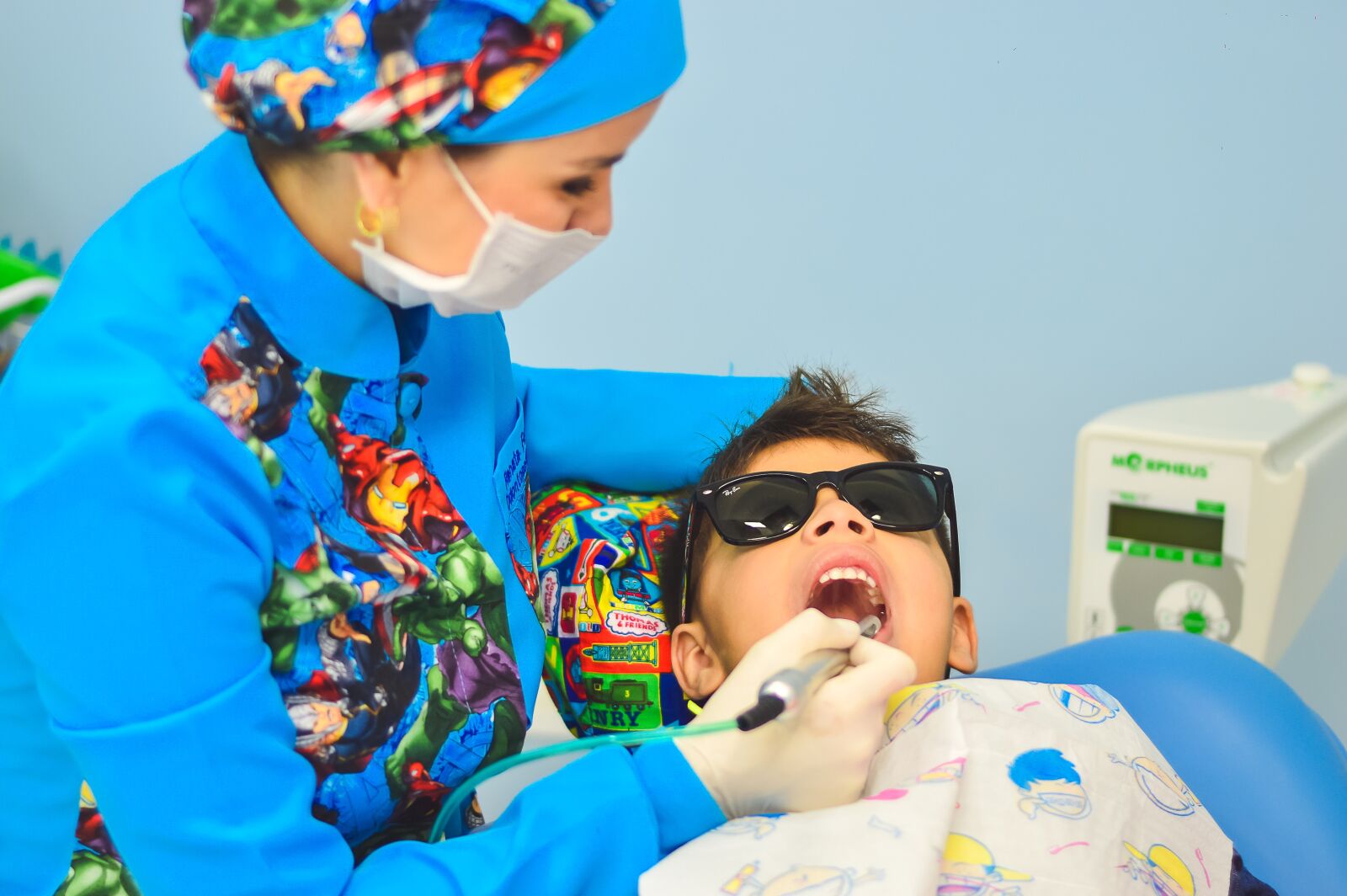 Nikon D3200 sample photo. Dentist, child, dental care photography