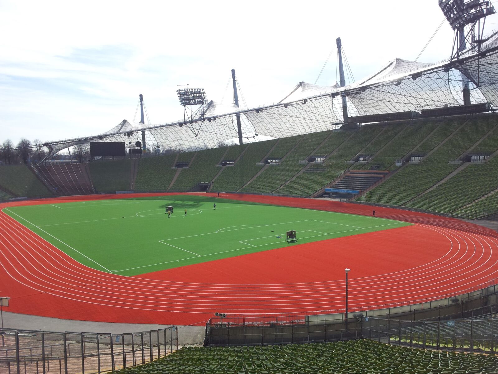 Samsung Galaxy S2 sample photo. Munich, olympic stadium, stadium photography