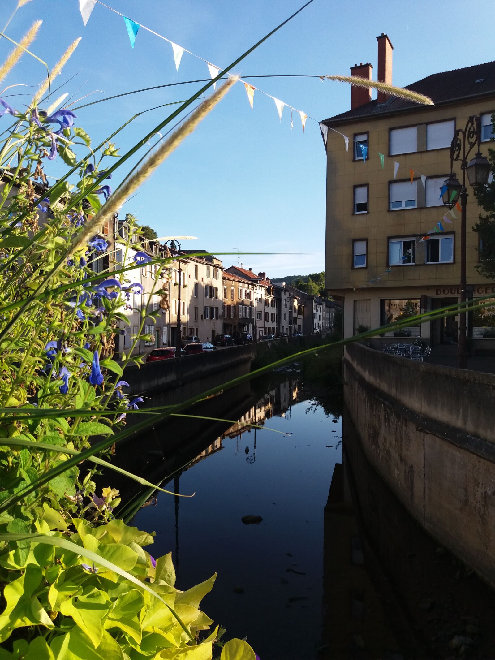 Samsung Galaxy J5 sample photo. Water courses, reflection, mirror photography