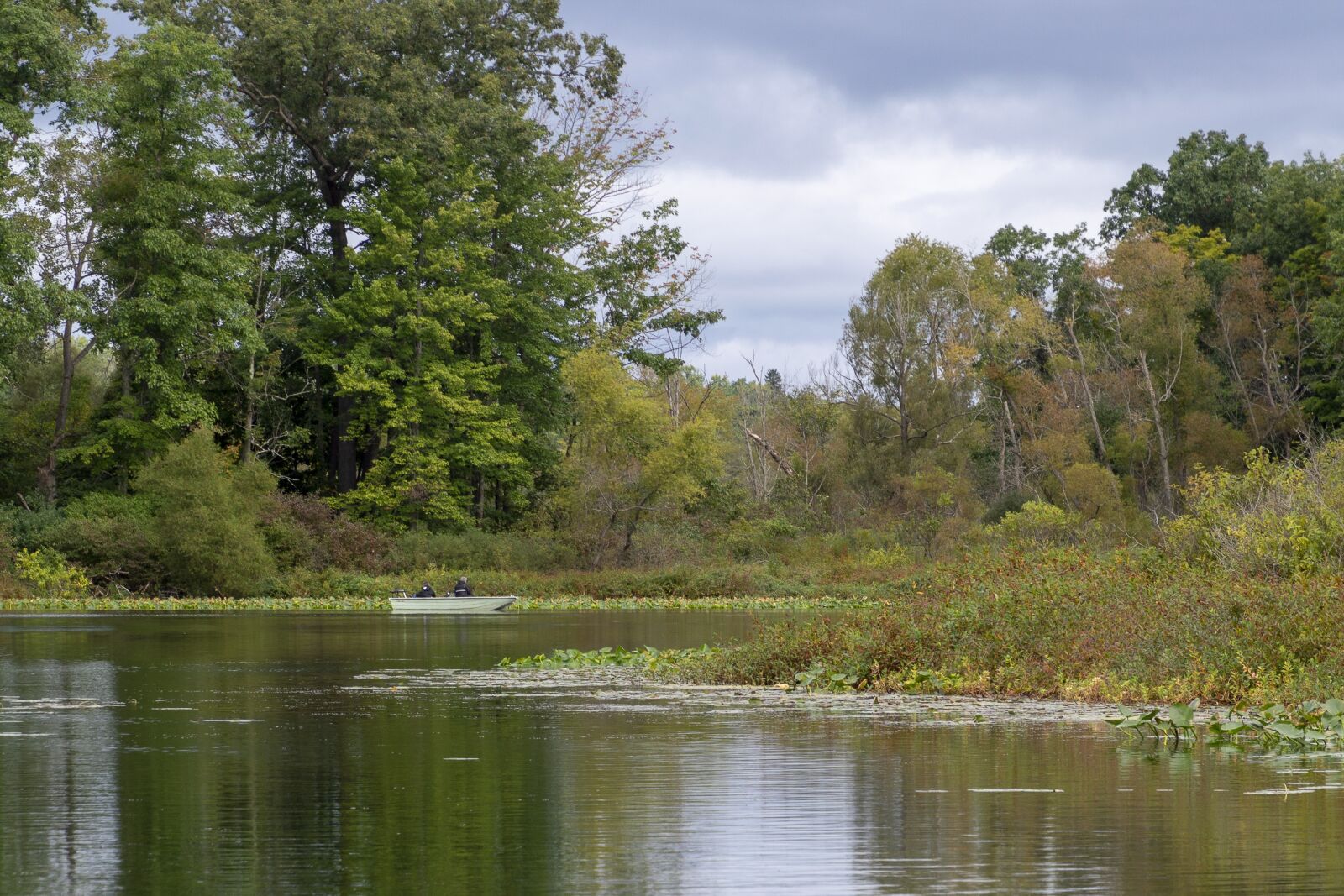 Nikon D3200 + Tamron 16-300mm F3.5-6.3 Di II VC PZD Macro sample photo. Punderson state park, lake photography