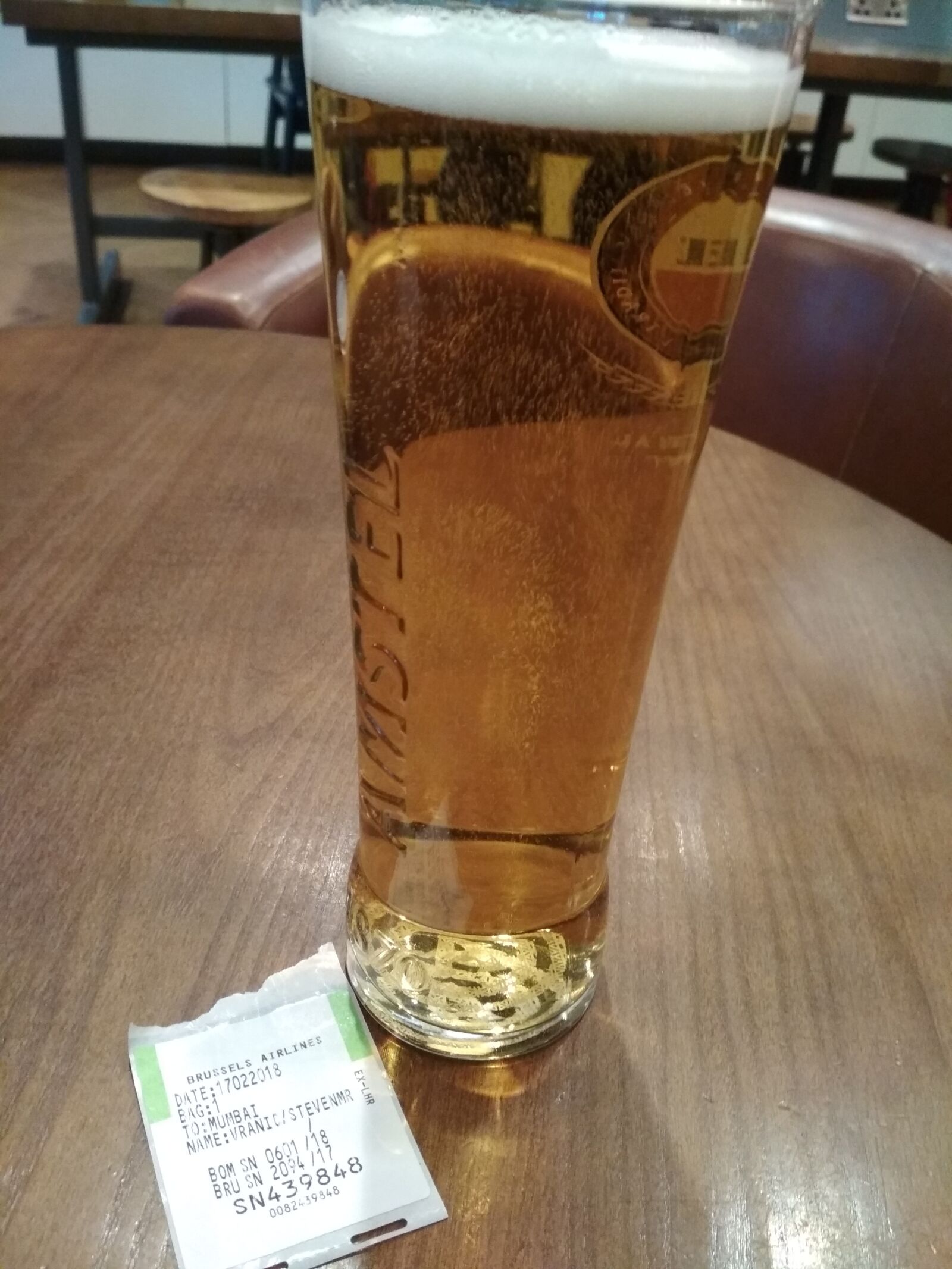 Xiaomi Redmi 4X sample photo. Beer, airport, departures photography