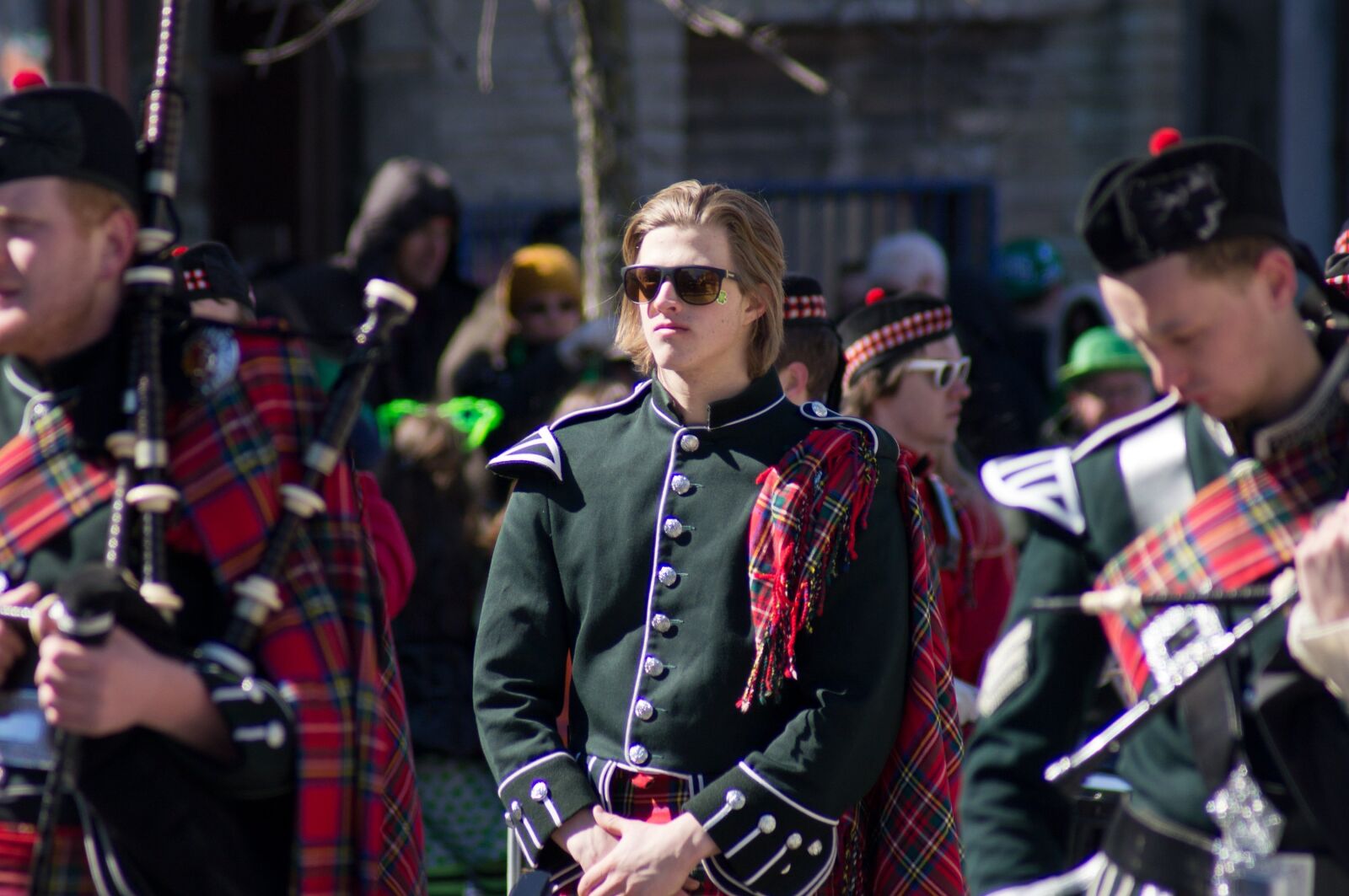 Sony SLT-A55 (SLT-A55V) sample photo. St patrick's day, piper photography
