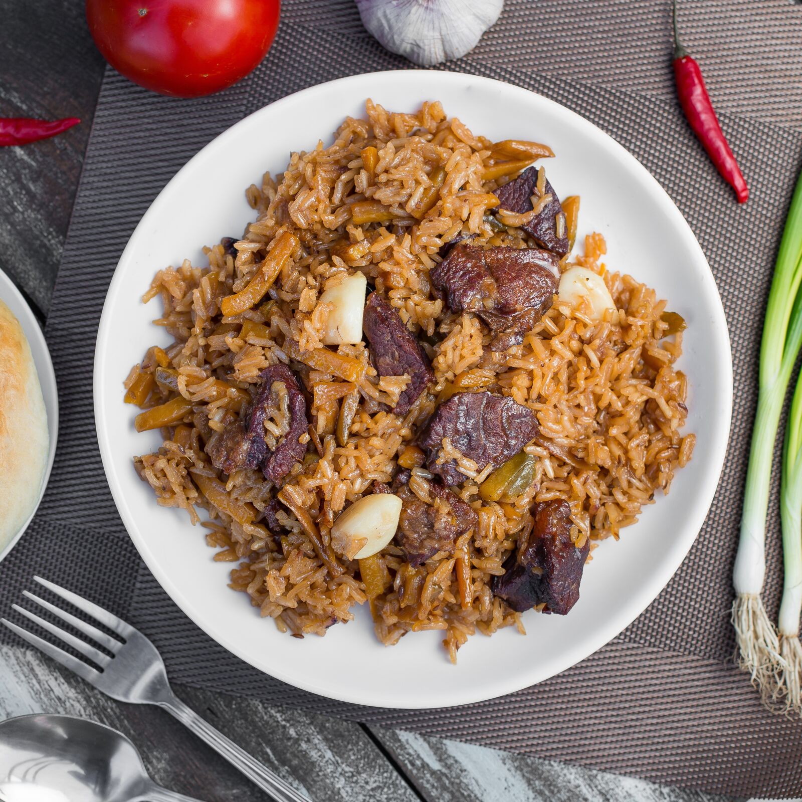 Canon EOS 6D + Canon EF 50mm F1.4 USM sample photo. Food, pilaf, figure photography