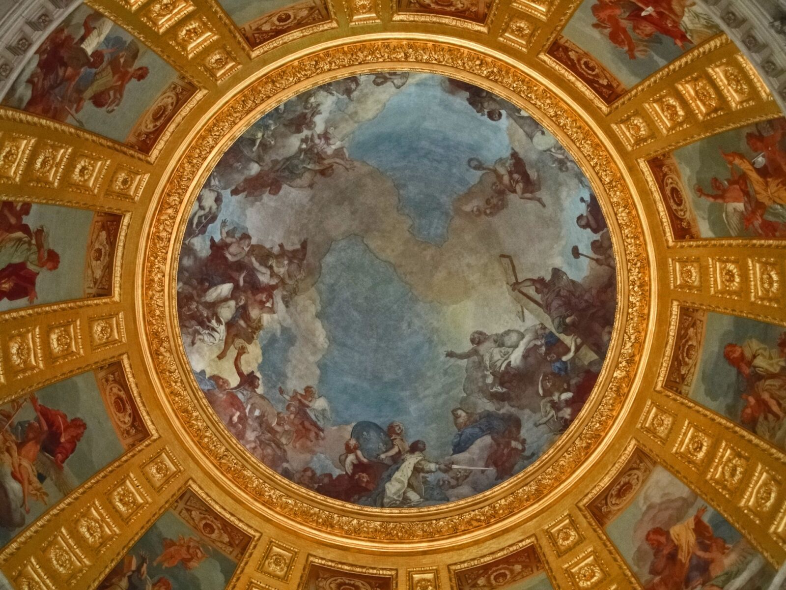 Sony Cyber-shot DSC-HX1 sample photo. Ceiling, round, vault photography