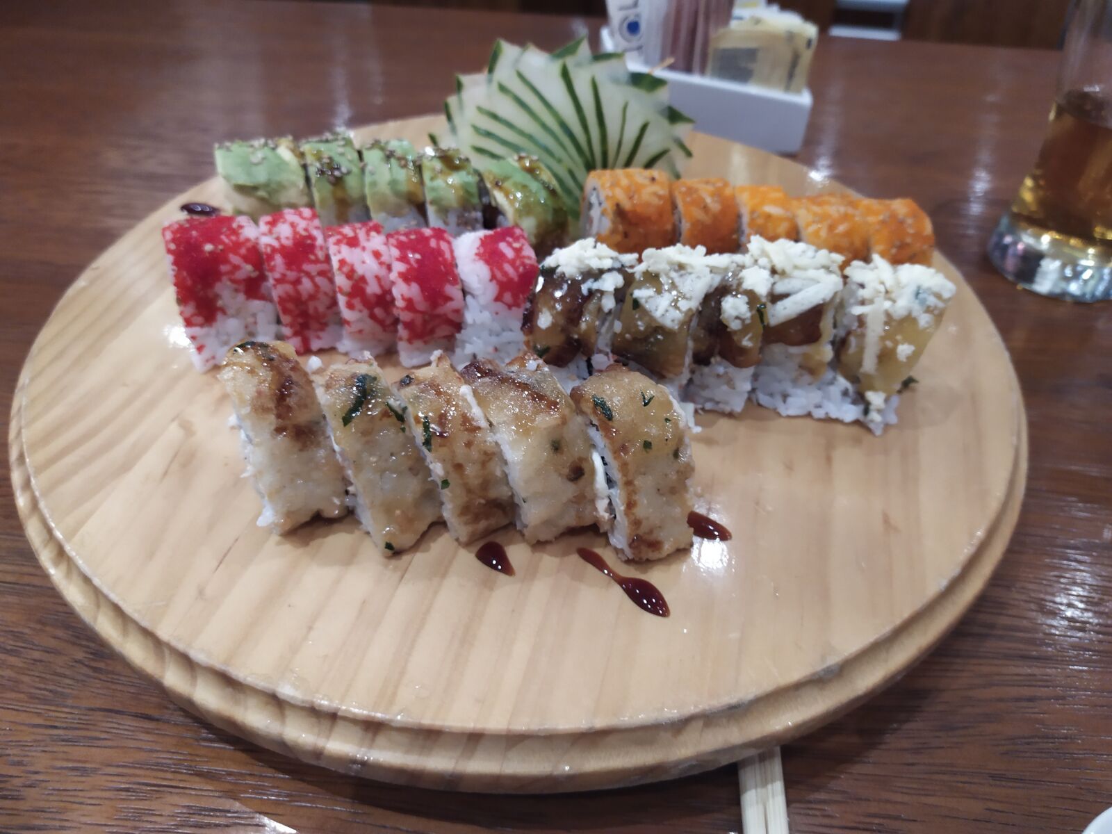 Xiaomi Redmi Note 7 sample photo. Sushi, japan, japanese photography