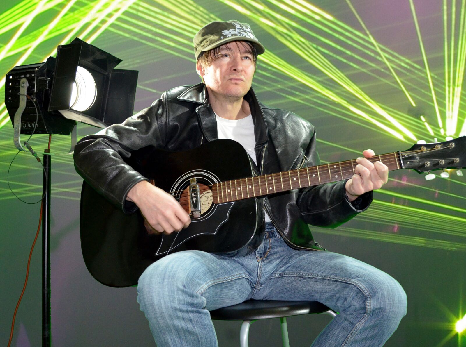 Nikon D5100 sample photo. Star, rock star, guitar photography