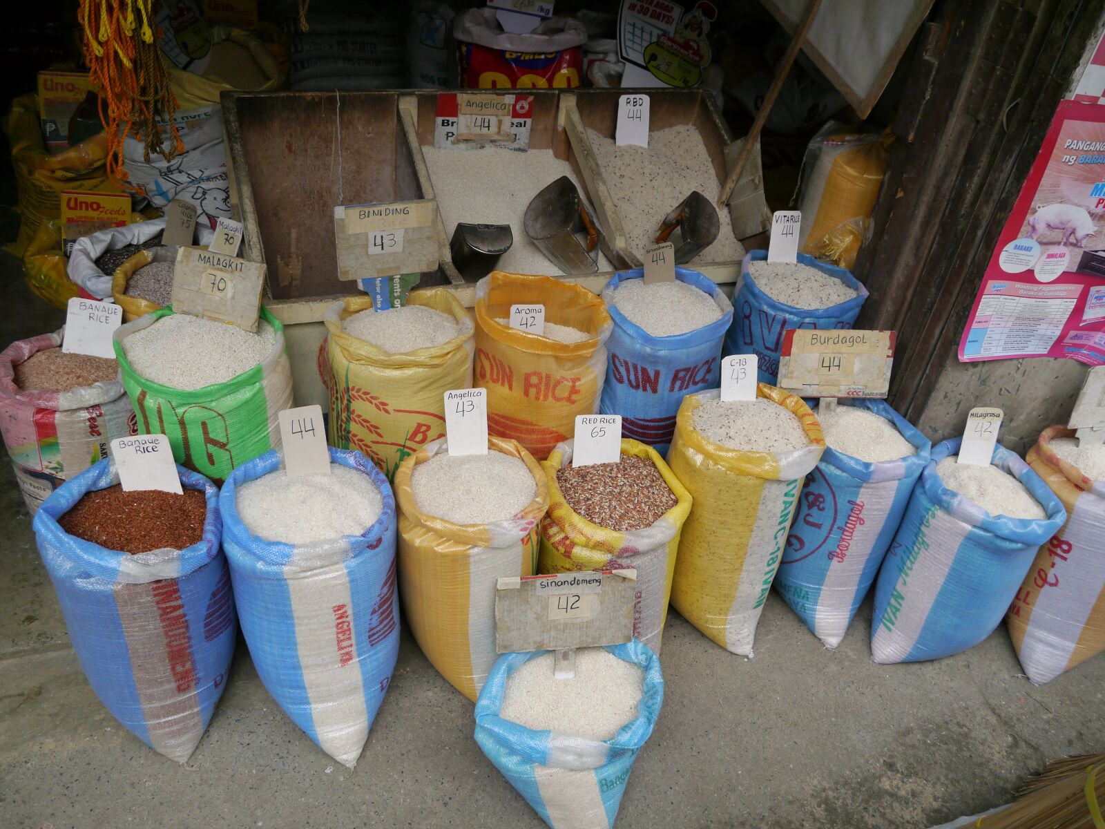 Panasonic Lumix DMC-G5 sample photo. Rice, sack, brown rice photography