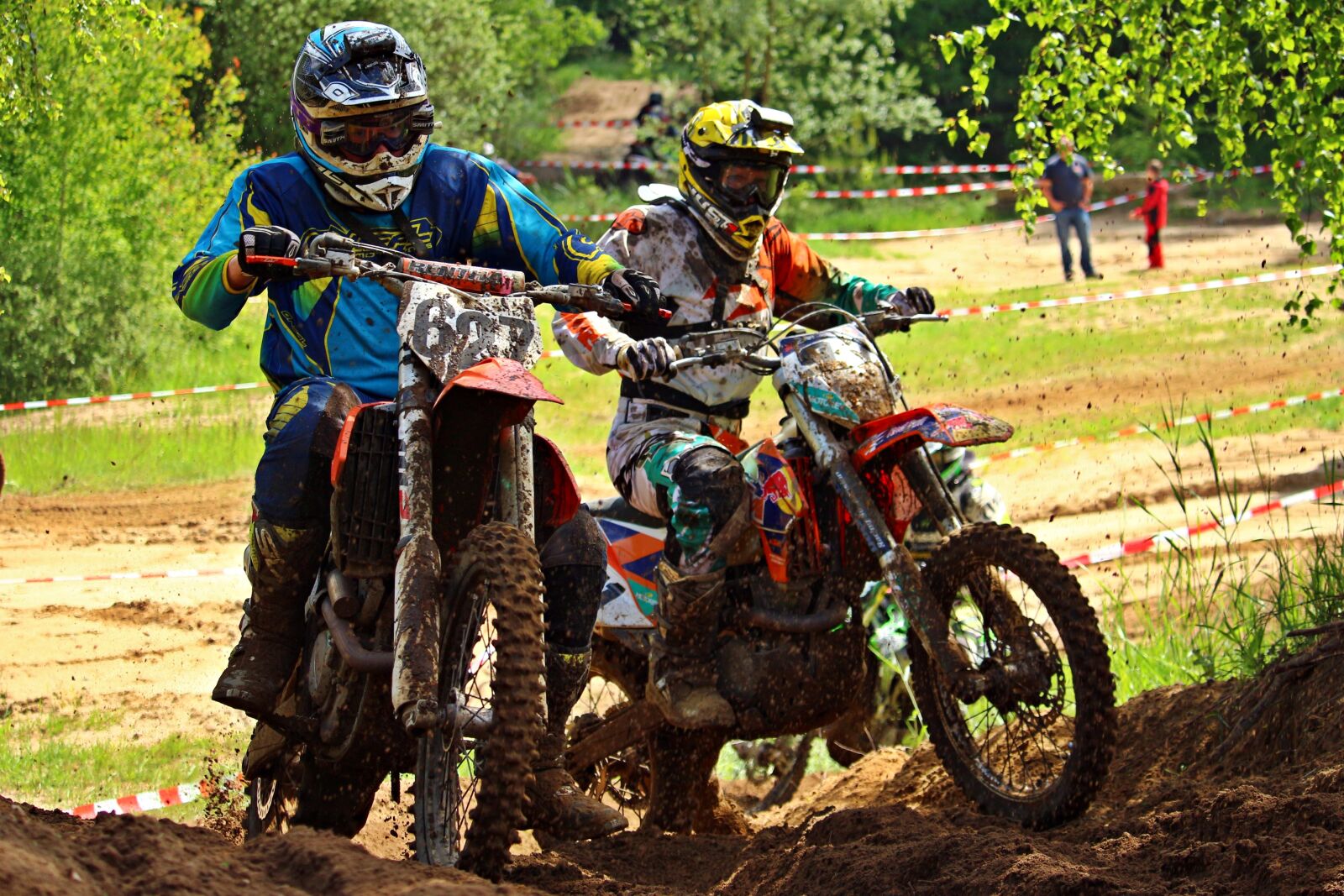 Canon EOS 100D (EOS Rebel SL1 / EOS Kiss X7) sample photo. Motorcycle, enduro, motocross photography