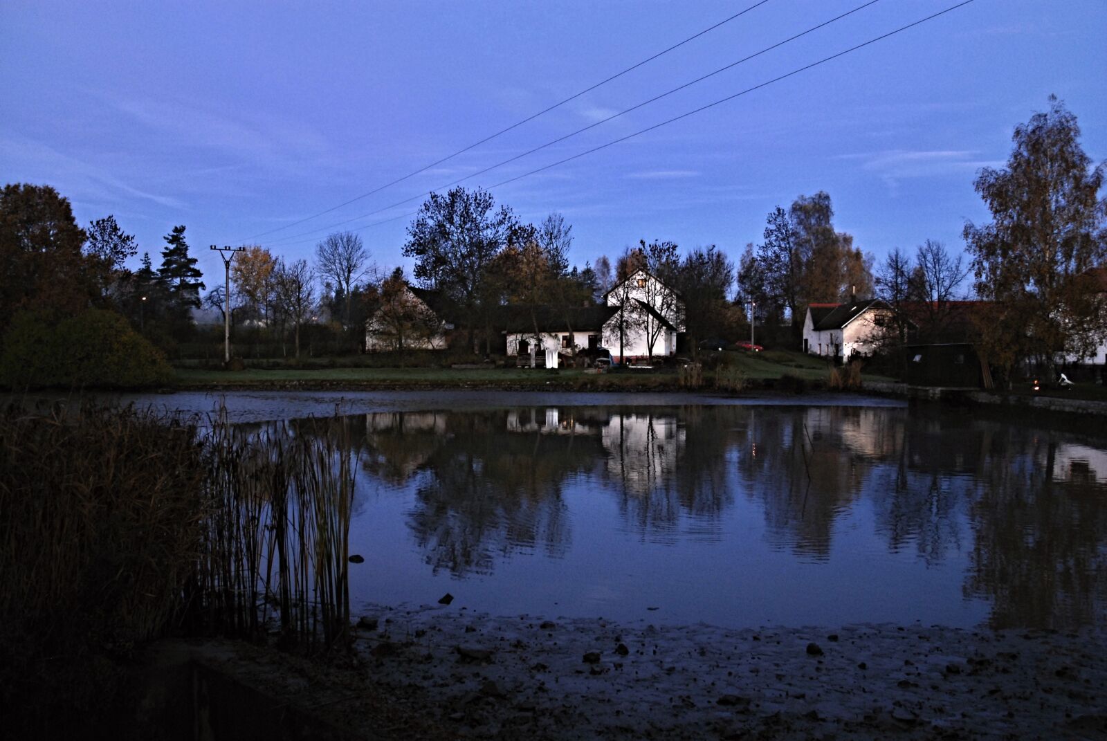 Nikon D80 sample photo. Harvesting, south bohemia, pond photography
