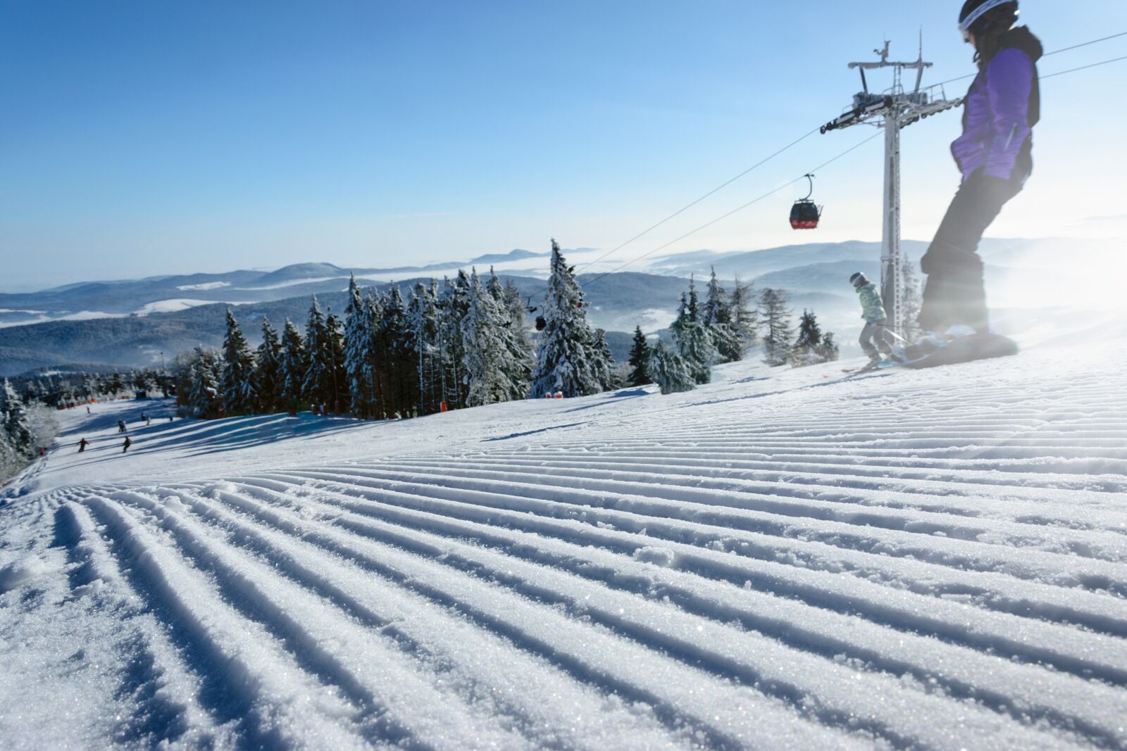 Nikon D5300 sample photo. Ski slope, winter, snow photography