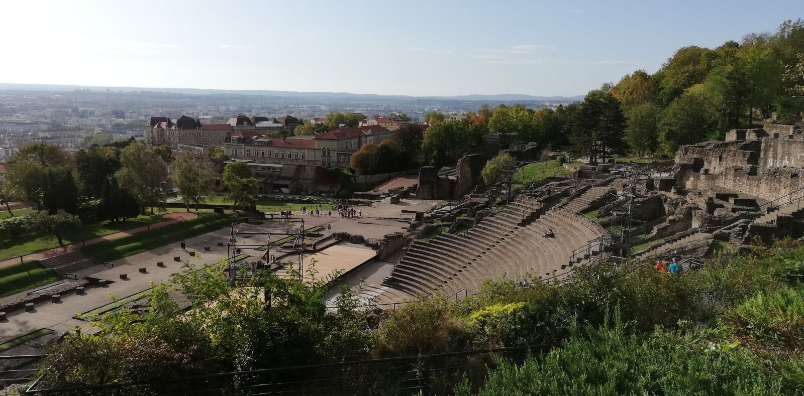 HUAWEI P20 lite sample photo. Amphitheatre, lyon, roman photography