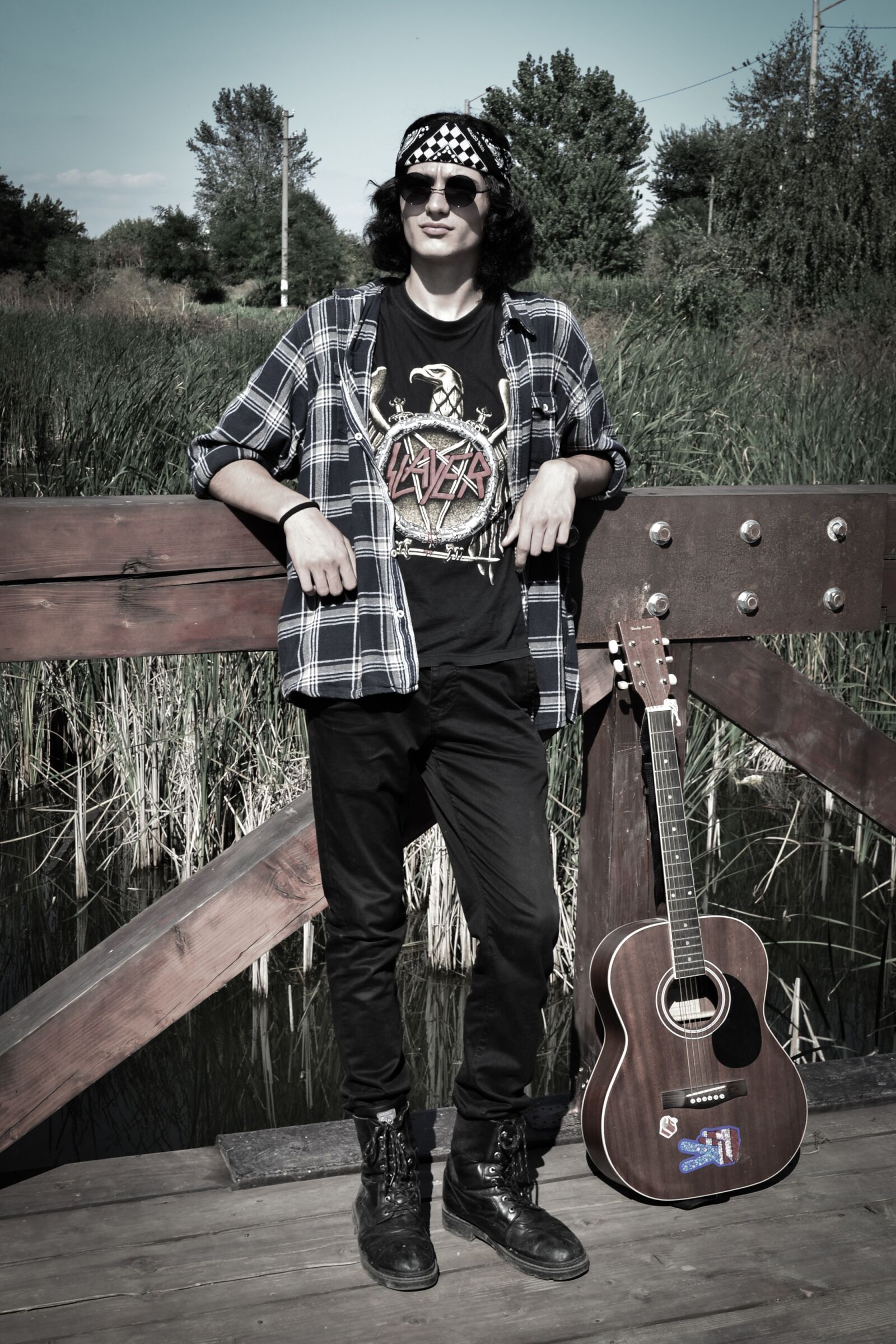 Nikon D3100 sample photo. Rock, guitar, guy photography