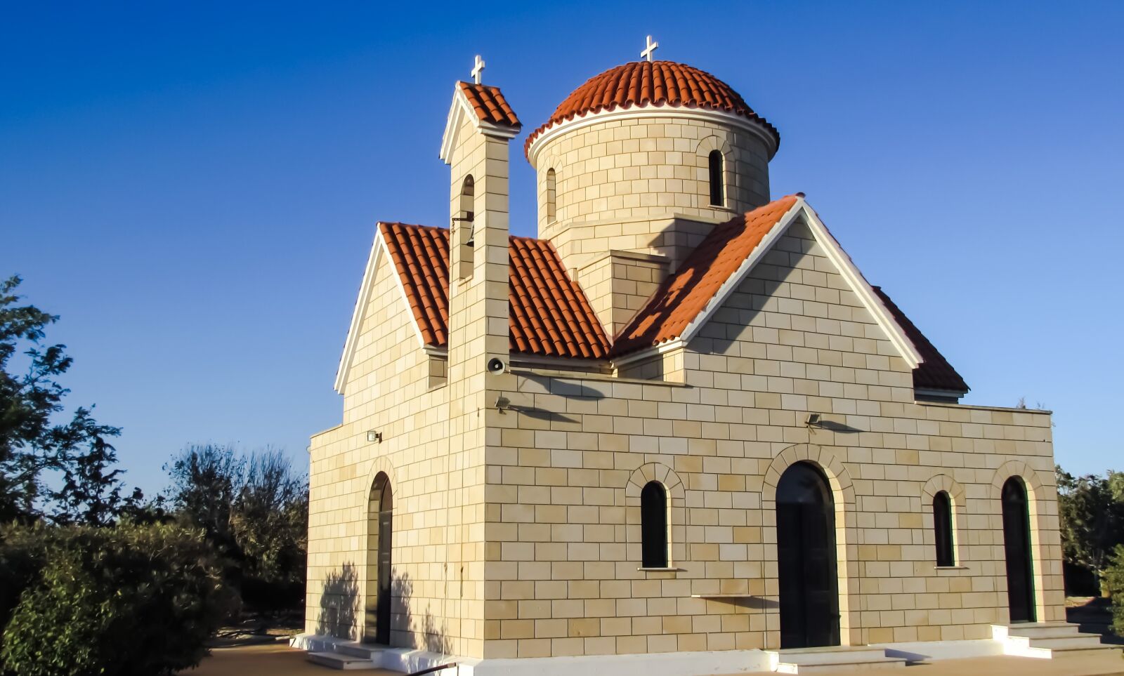 Canon PowerShot SX400 IS sample photo. Cyprus, sotira, church photography