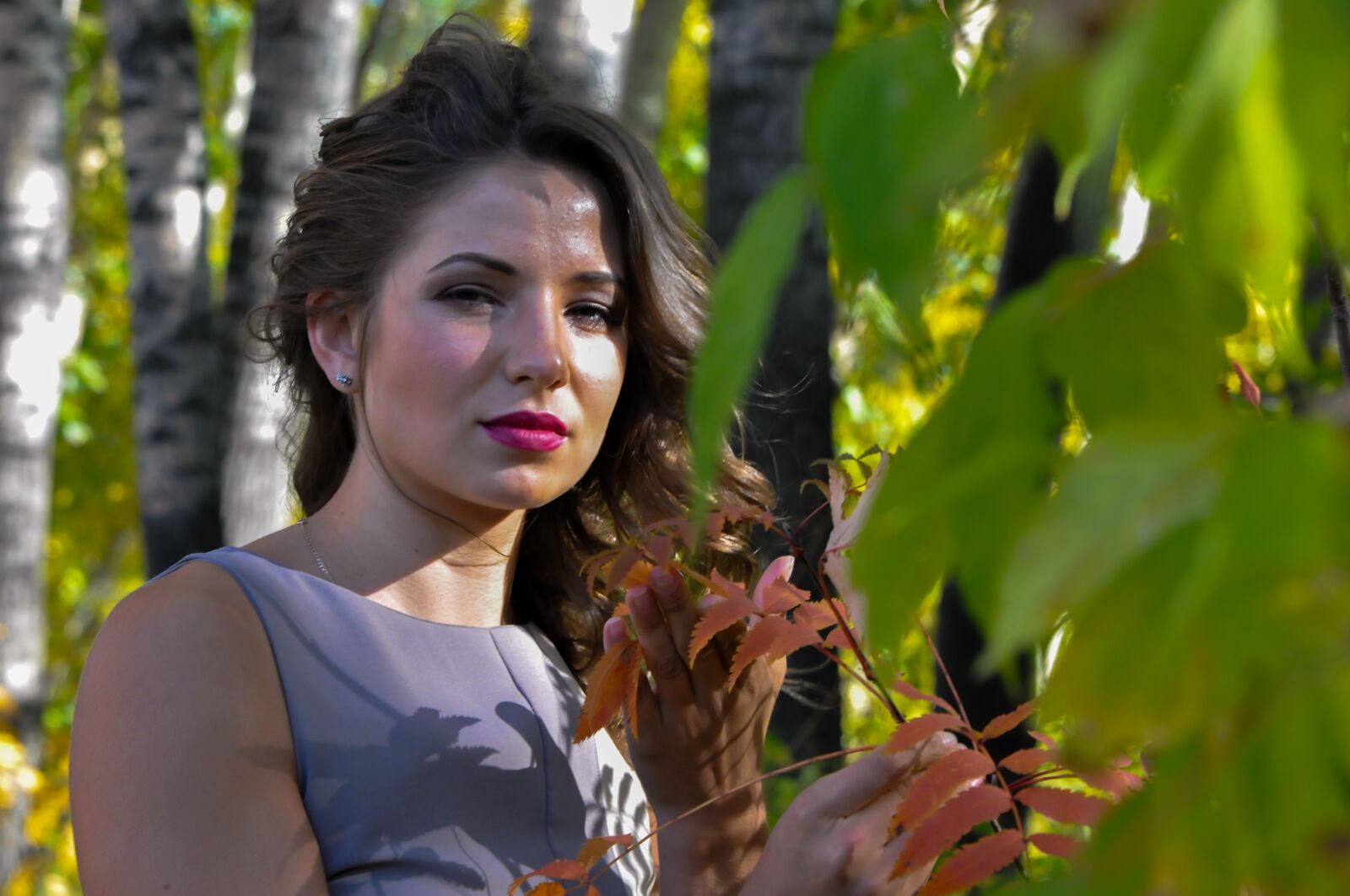 Nikon D300S sample photo. Outdoors, woman, summer photography