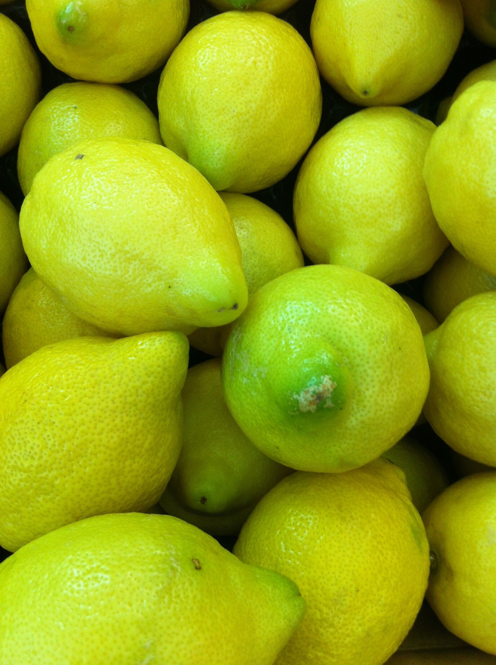 iPhone 4 back camera 3.85mm f/2.8 sample photo. Lemons, fruit, citrus photography