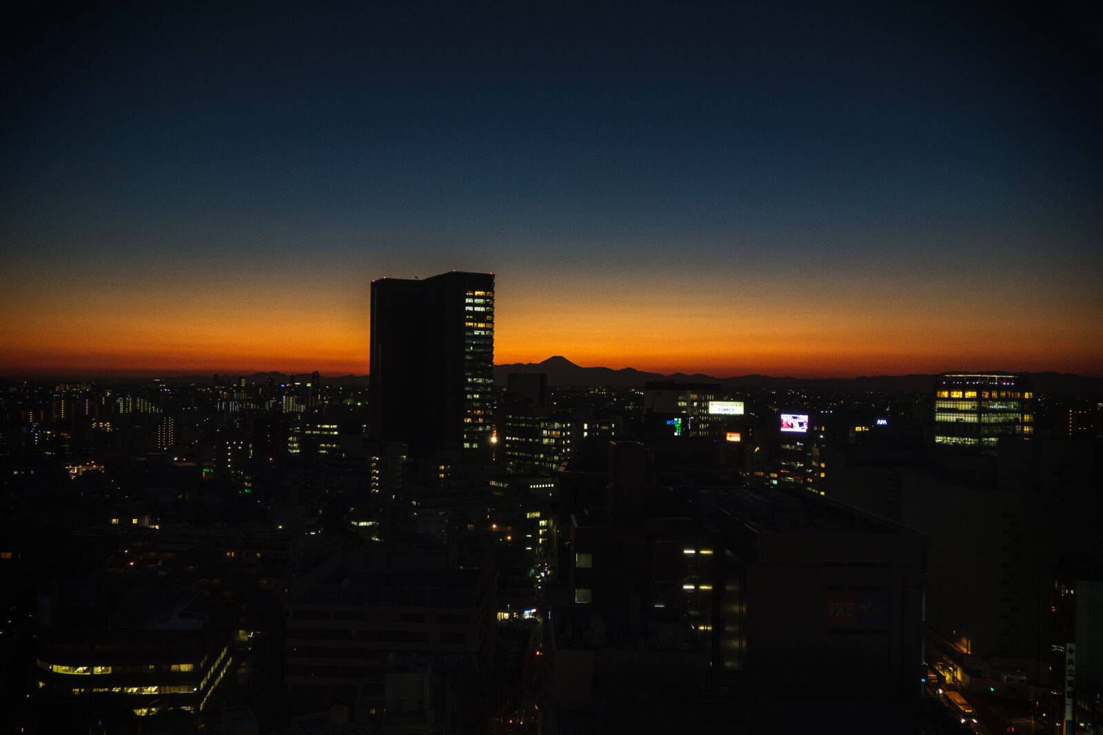 Sony Cyber-shot DSC-RX100 sample photo. Japan, mountain, sunset photography